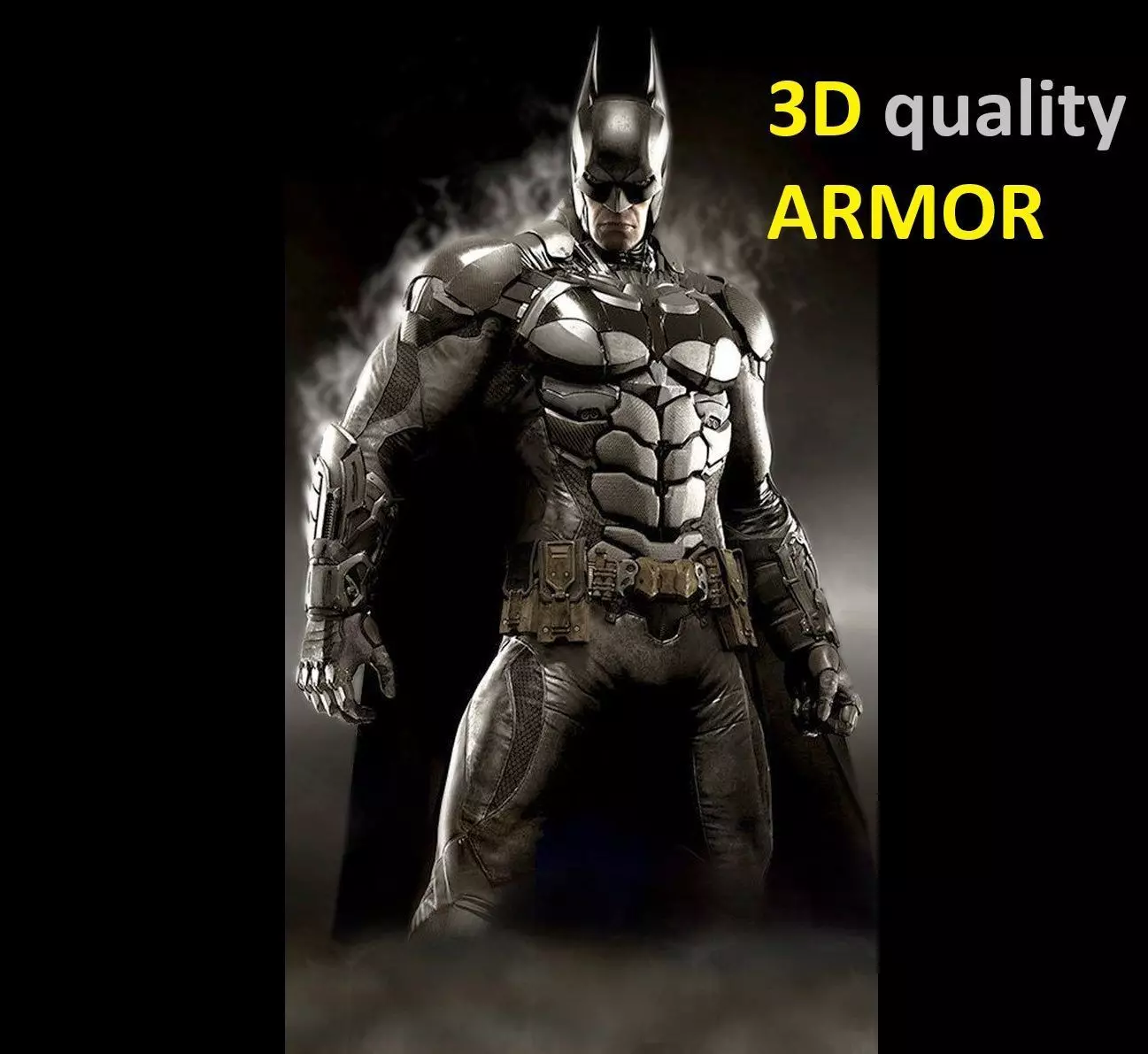 Batman arkham knight Armor - check description 3D print model_0