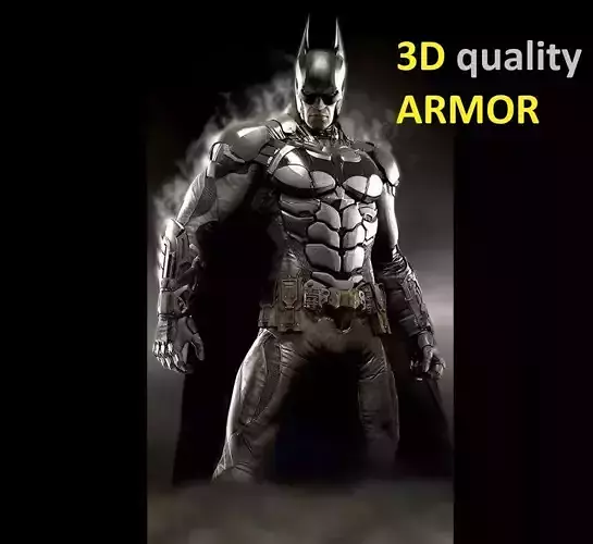 Batman arkham knight Armor - check description 3D print model