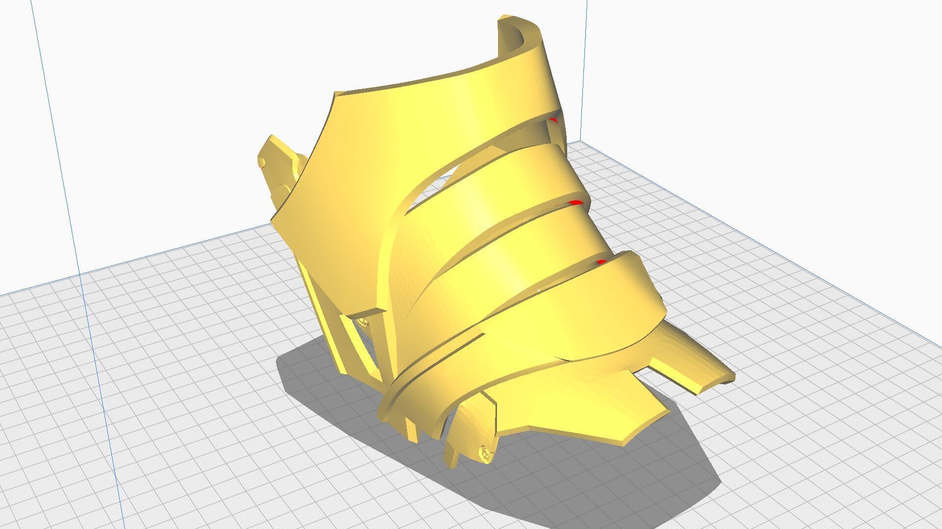 Batman arkham knight Armor - check description 3D print model_31