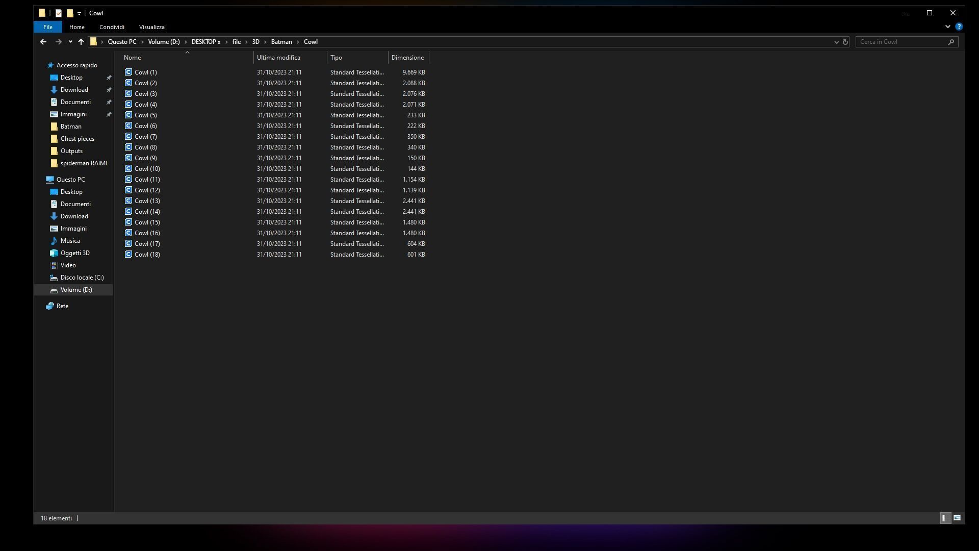 Batman arkham knight Armor - check description 3D print model_61