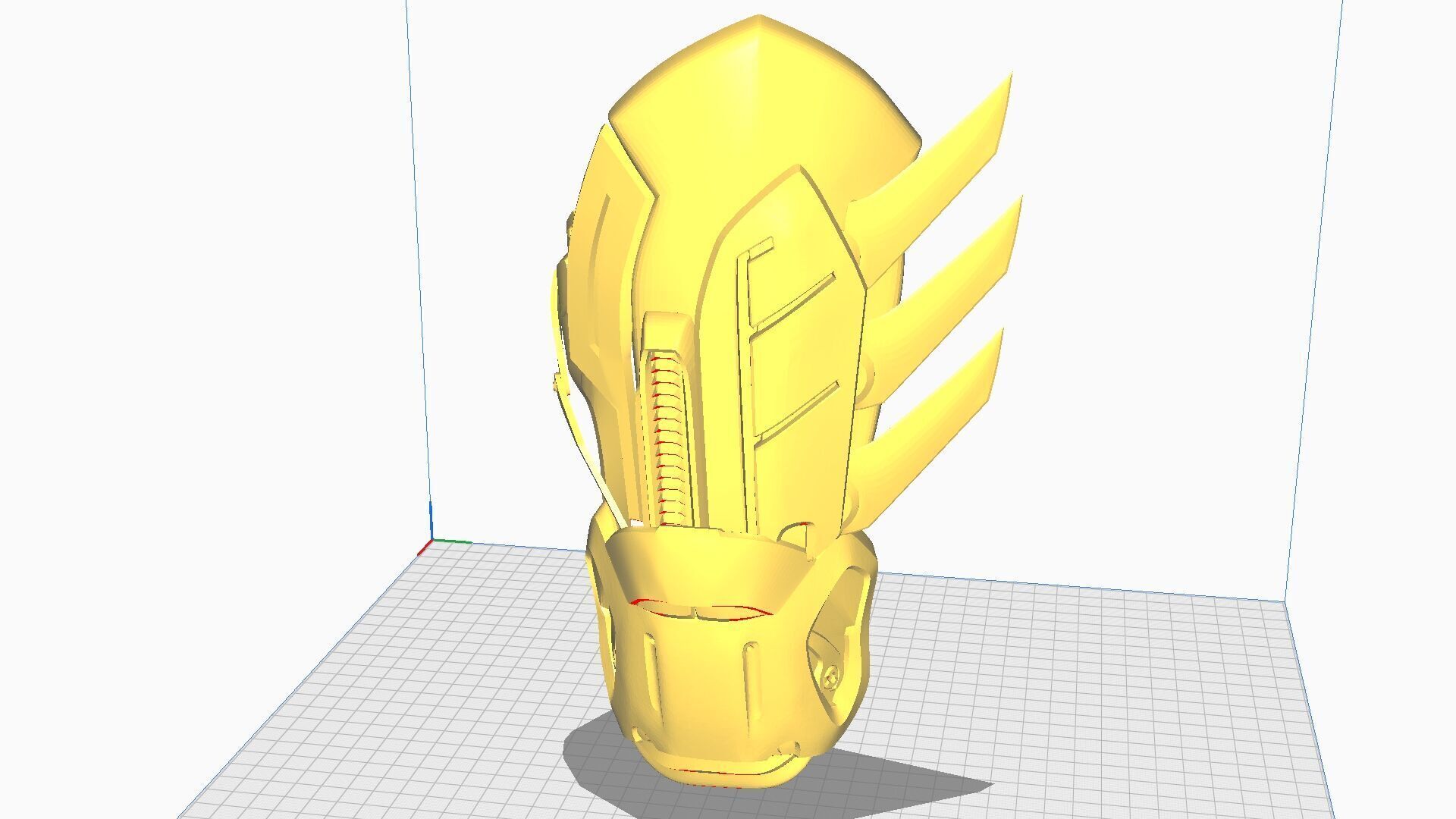 Batman arkham knight Armor - check description 3D print model_27