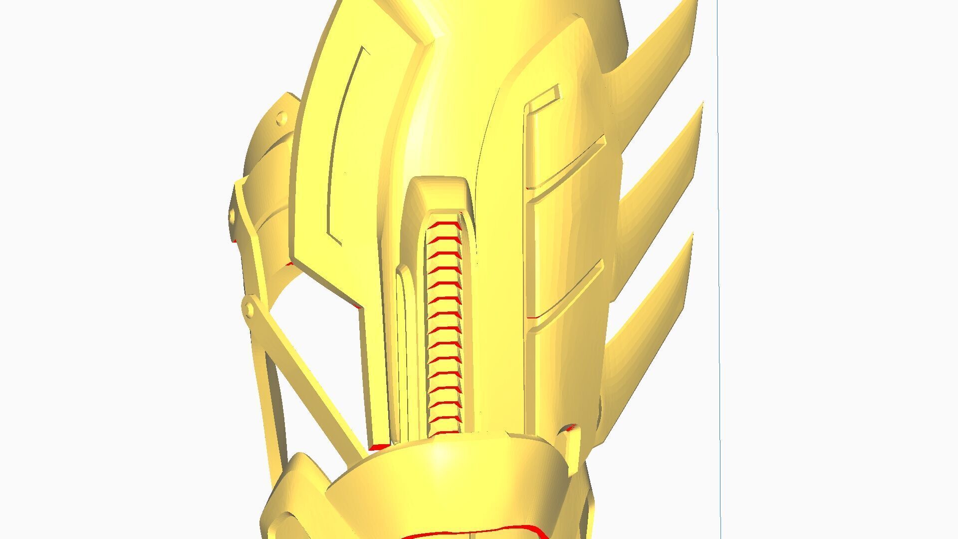 Batman arkham knight Armor - check description 3D print model_29