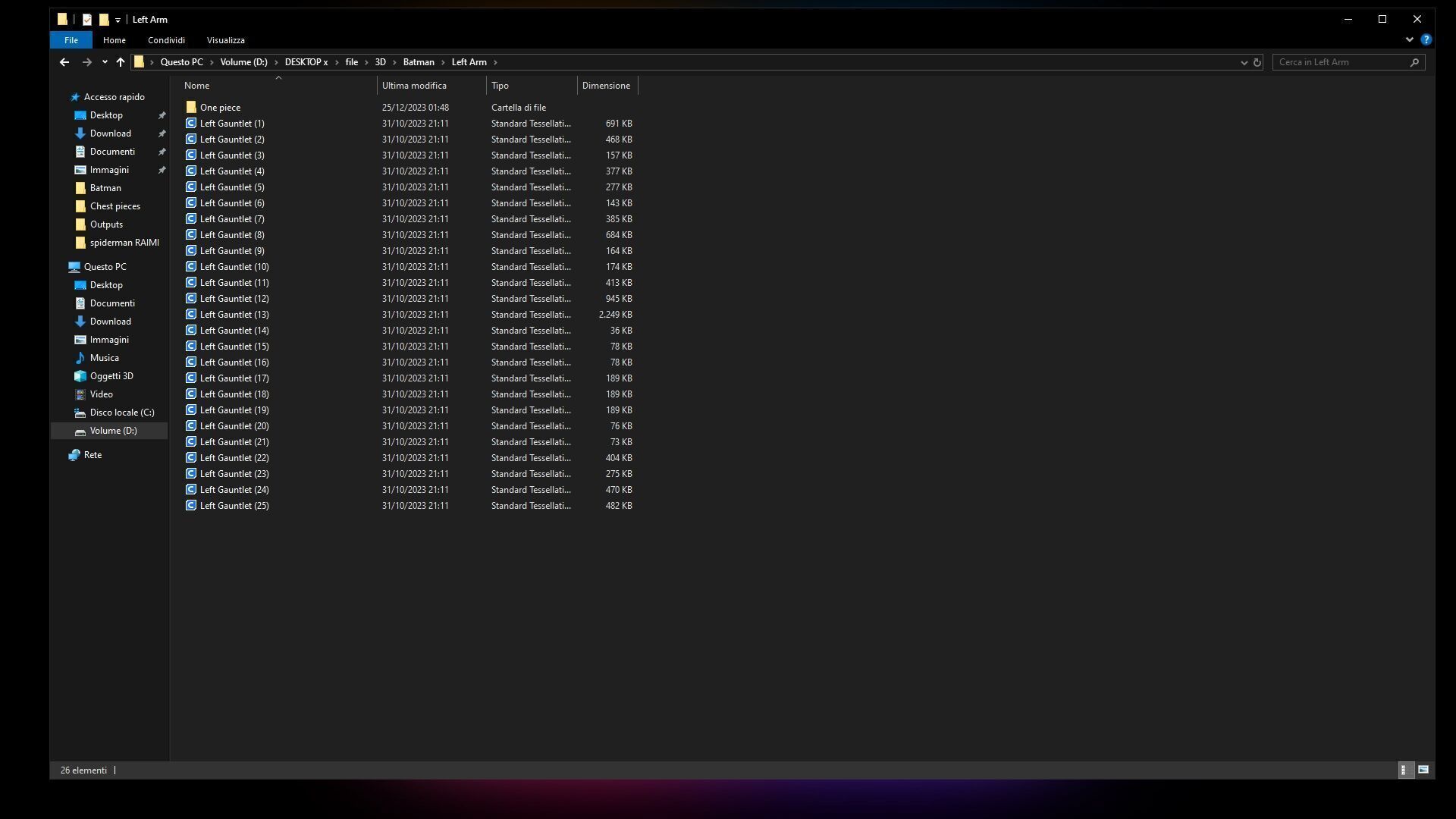 Batman arkham knight Armor - check description 3D print model_62