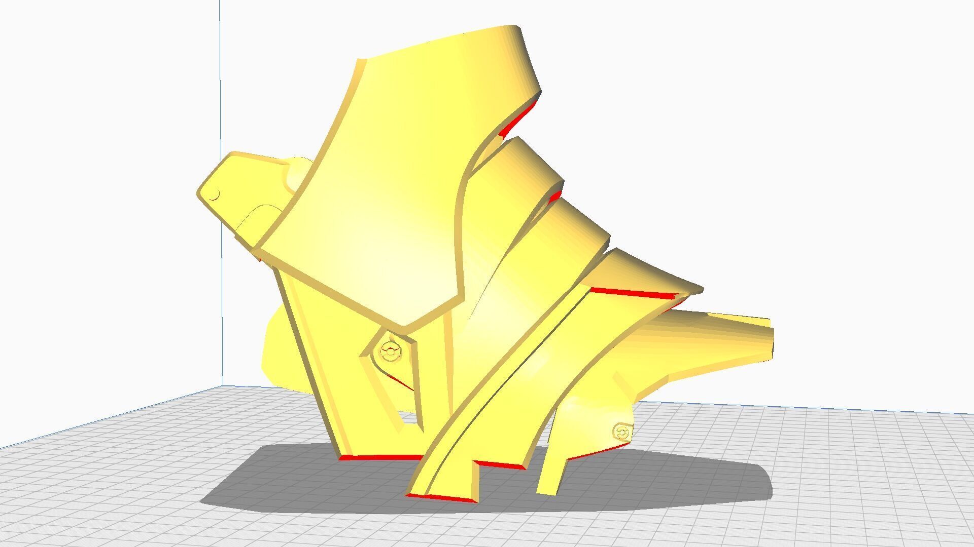 Batman arkham knight Armor - check description 3D print model_34