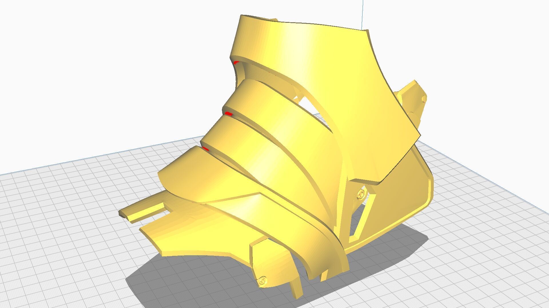 Batman arkham knight Armor - check description 3D print model_32