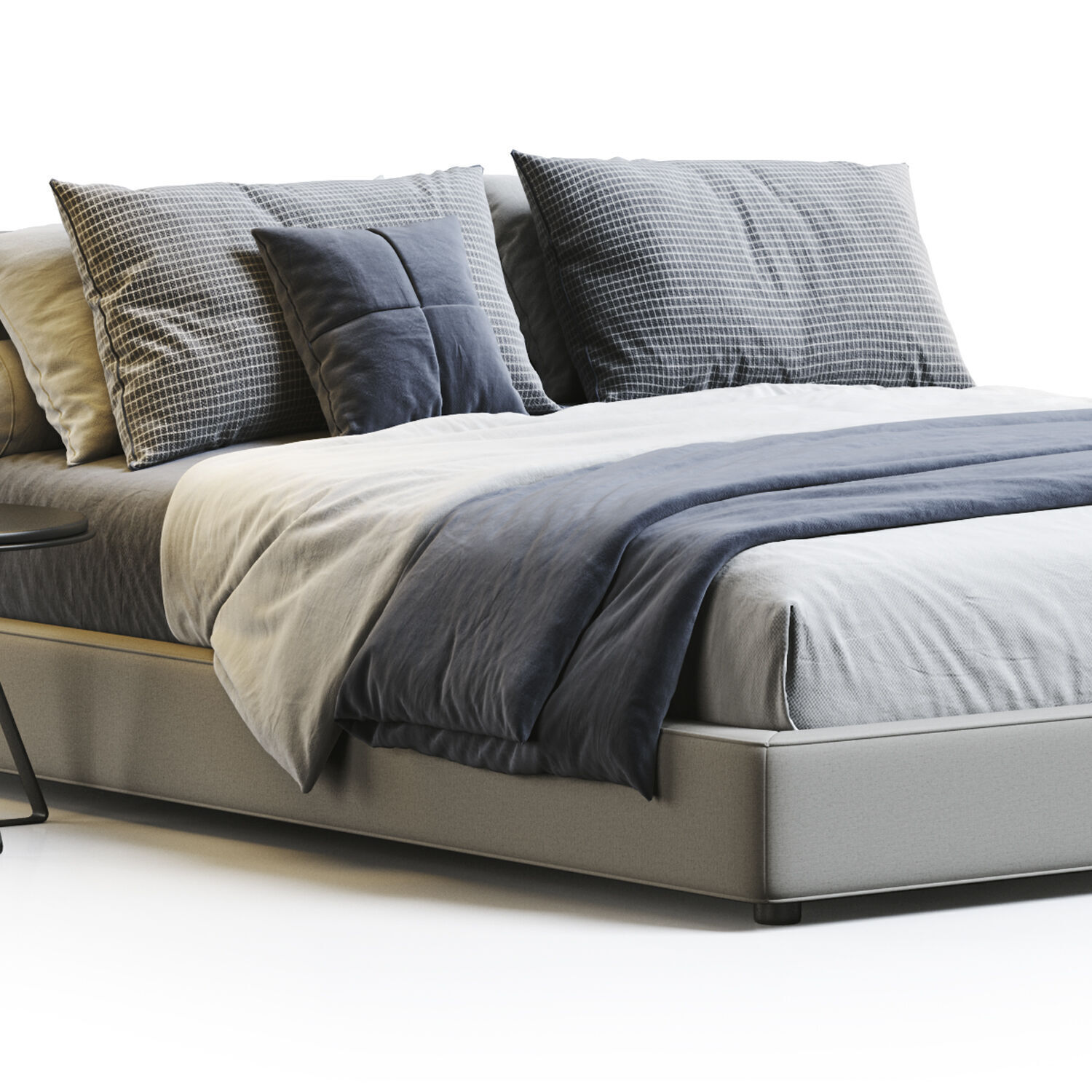 Bed Colection 03 - 10 Items 3D model 3D model_11