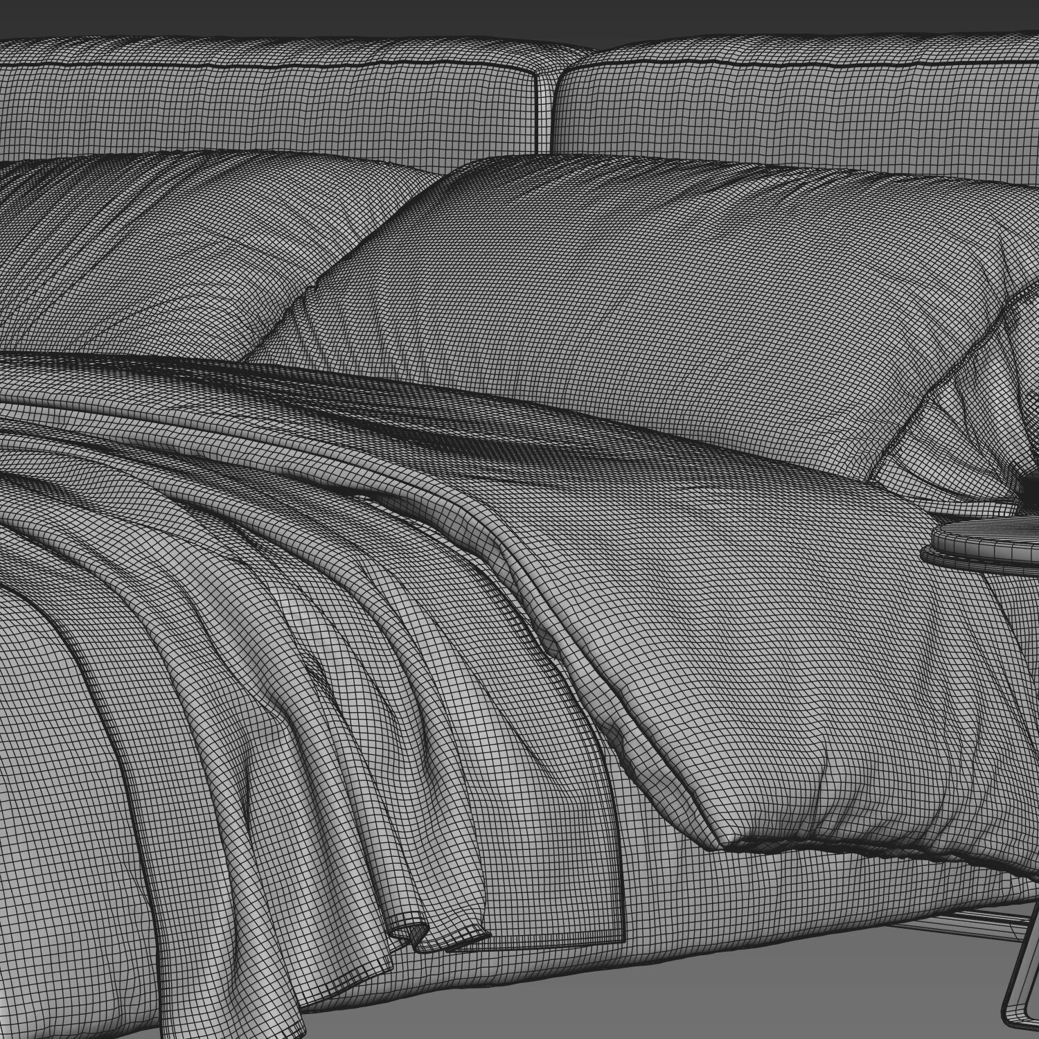 Bed Colection 03 - 10 Items 3D model 3D model_34