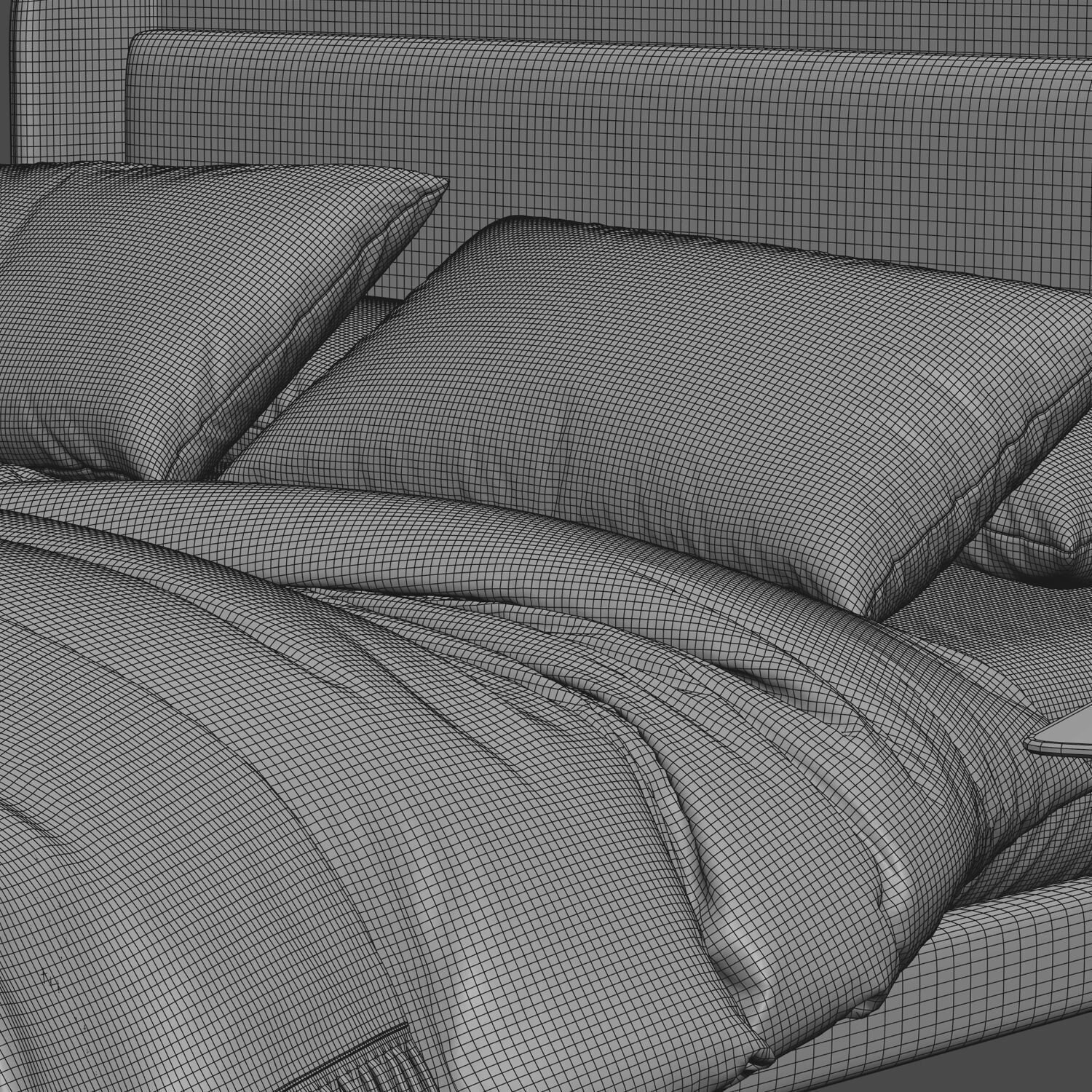 Bed Colection 03 - 10 Items 3D model 3D model_39