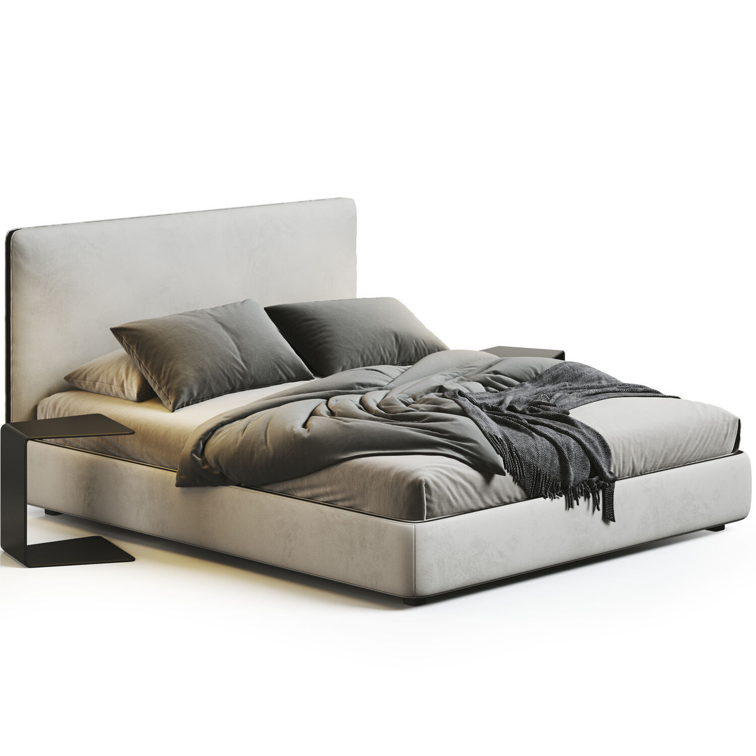 Bed Colection 03 - 10 Items 3D model 3D model_19