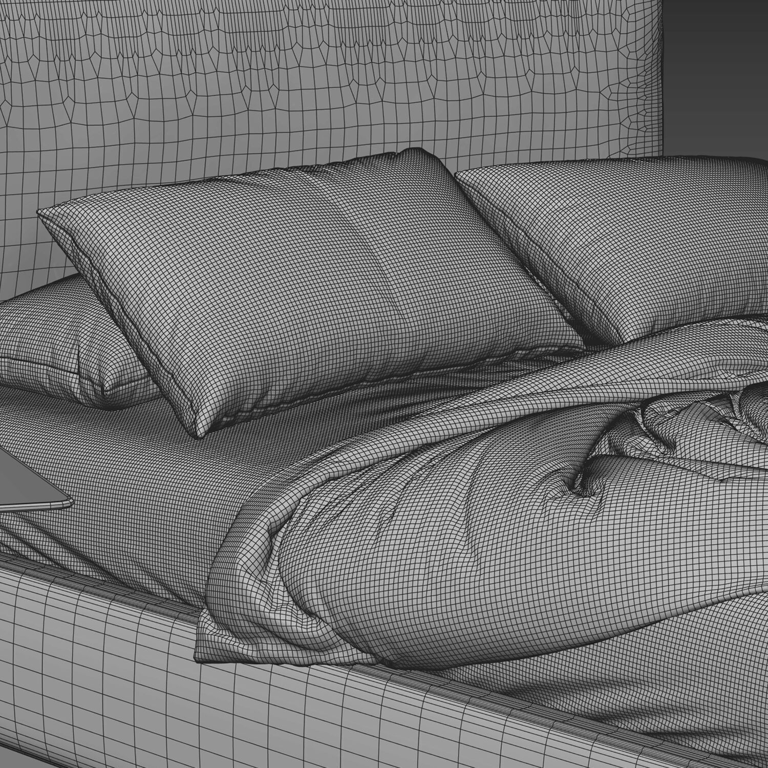 Bed Colection 03 - 10 Items 3D model 3D model_21