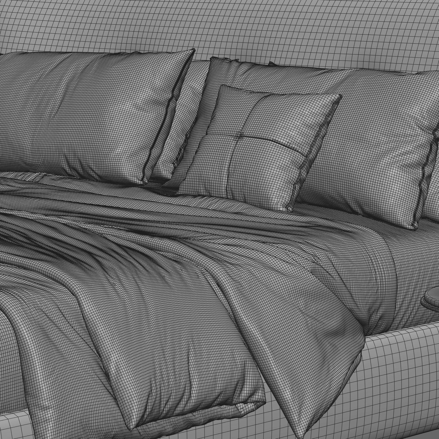 Bed Colection 03 - 10 Items 3D model 3D model_35