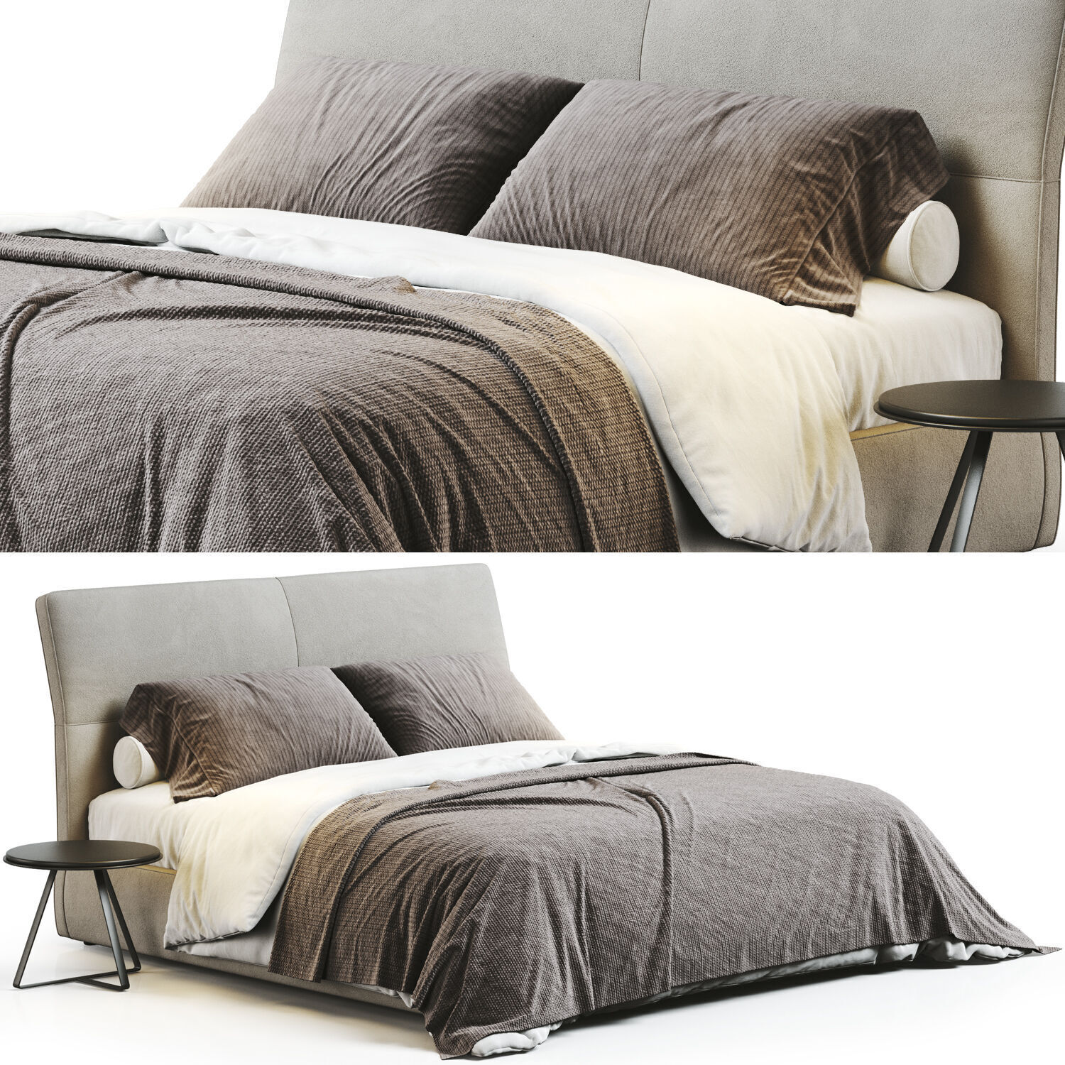 Bed Colection 03 - 10 Items 3D model 3D model_27