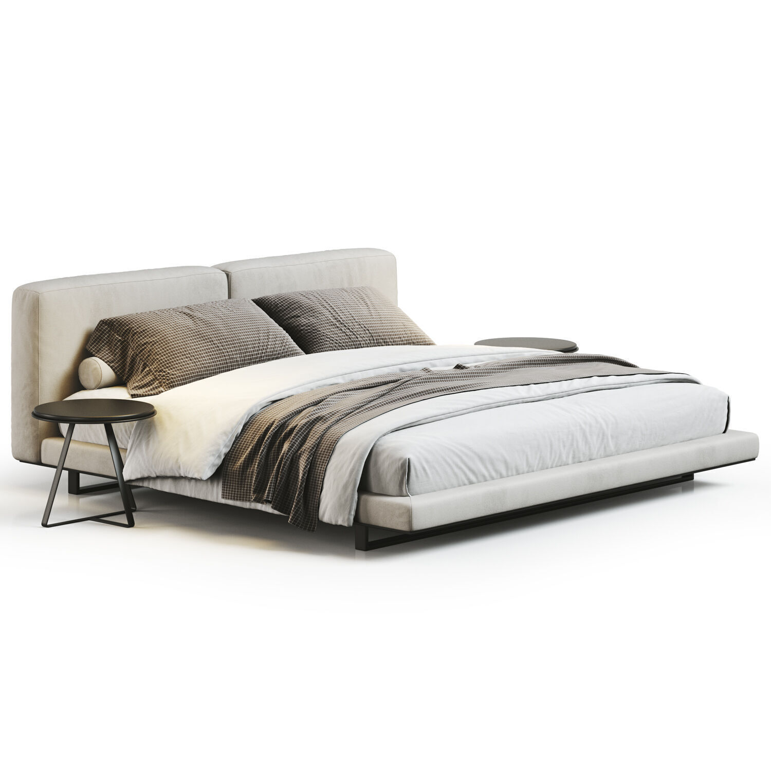 Bed Colection 03 - 10 Items 3D model 3D model_12