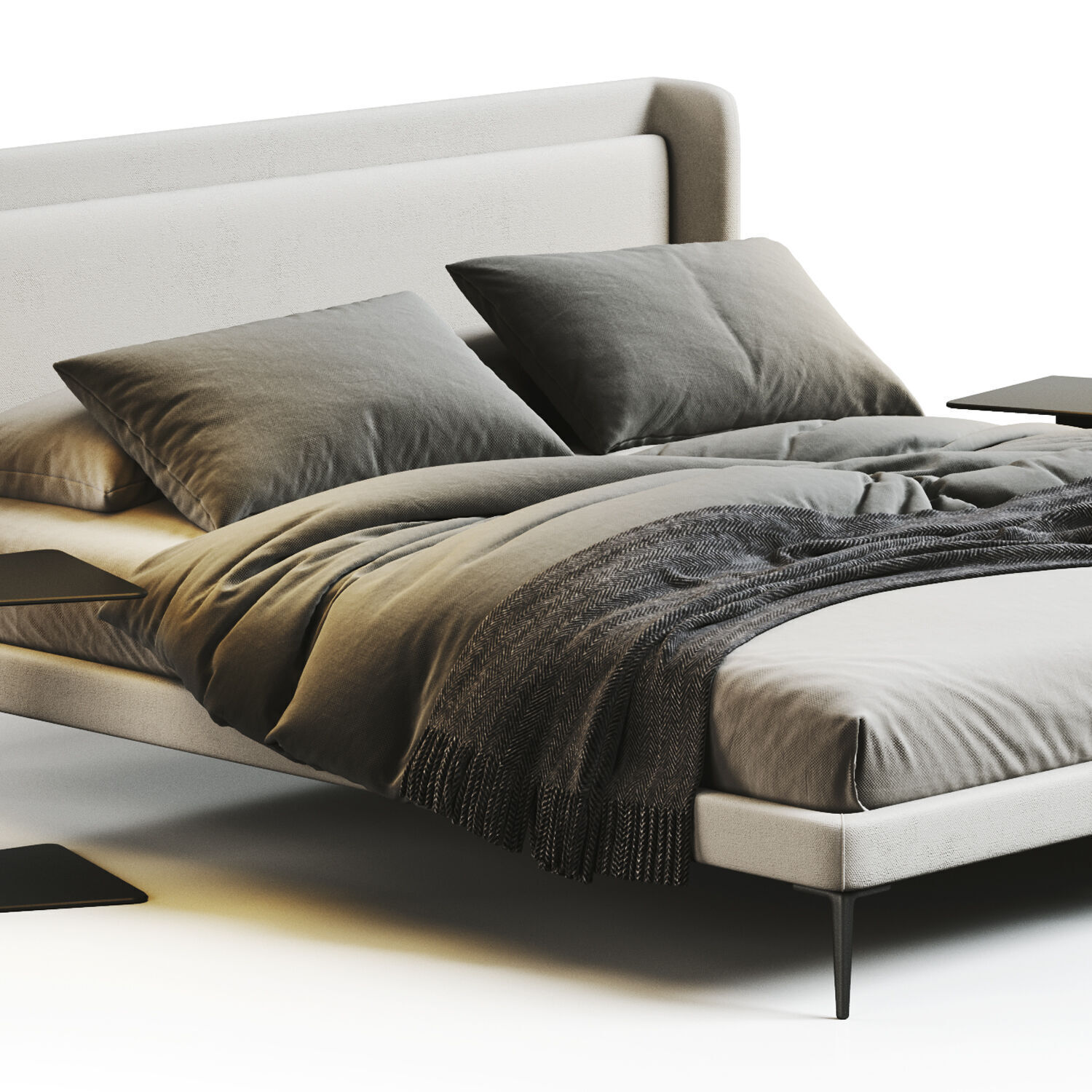 Bed Colection 03 - 10 Items 3D model 3D model_38
