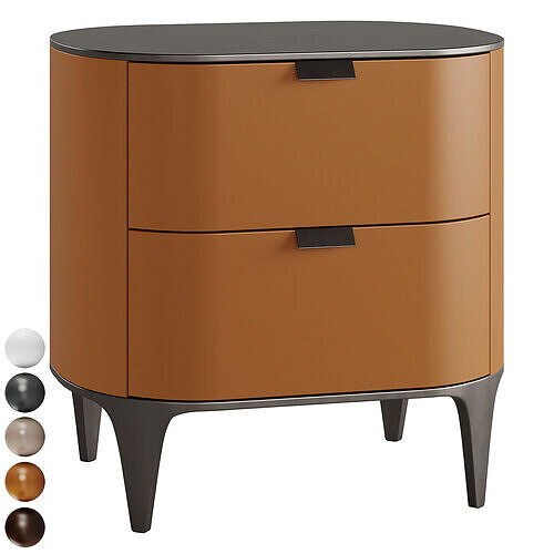 Litfad - Minimalist Drawer Storage Nightstand 3D model