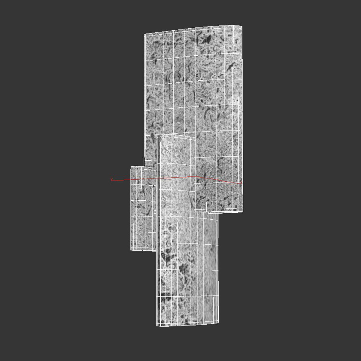 Kelly Wearstler lotura intersecting sconce  3D model_5