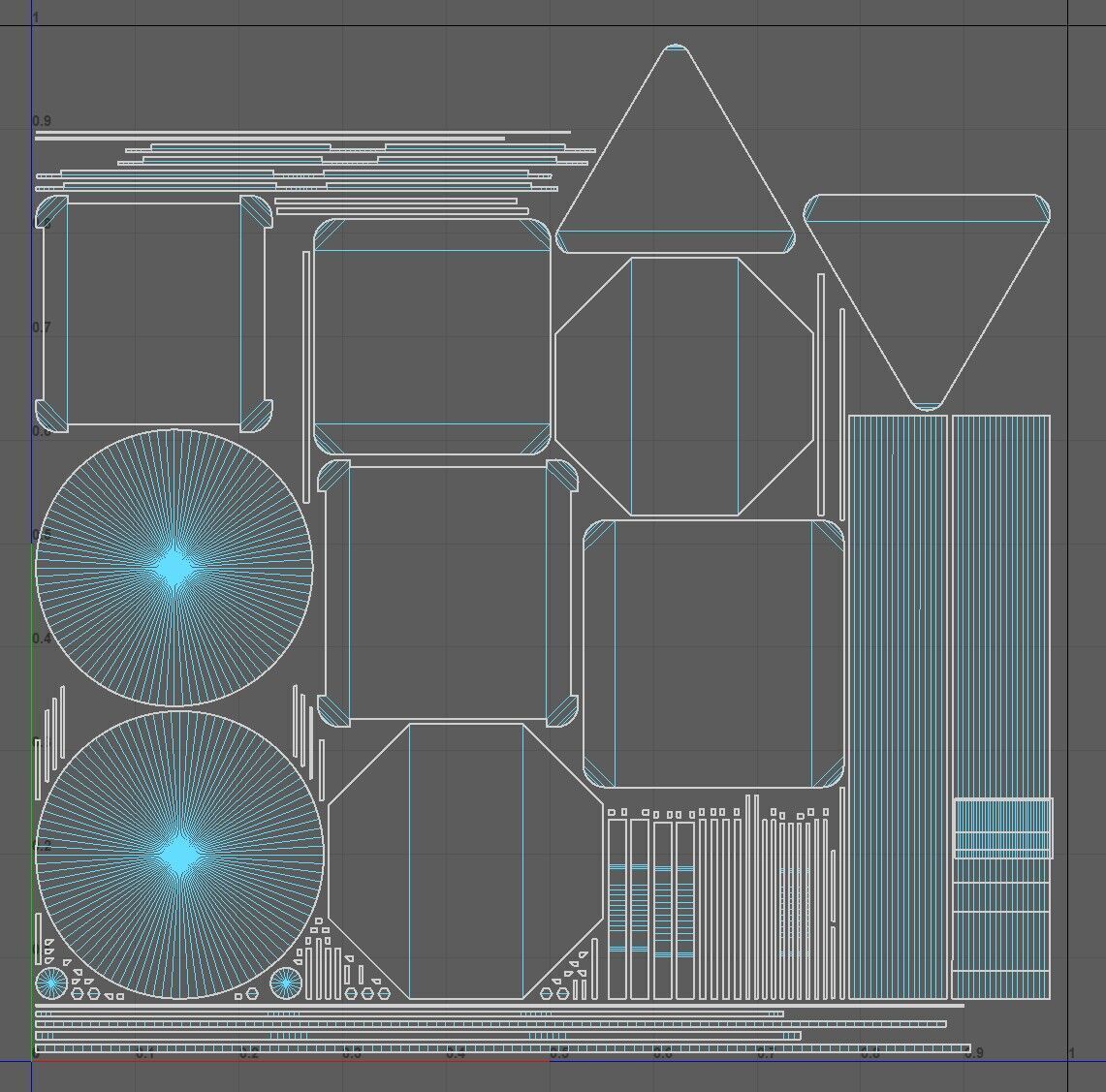 Priority Road Signs Pack Game Ready Vol 3 Low-poly 3D model_14