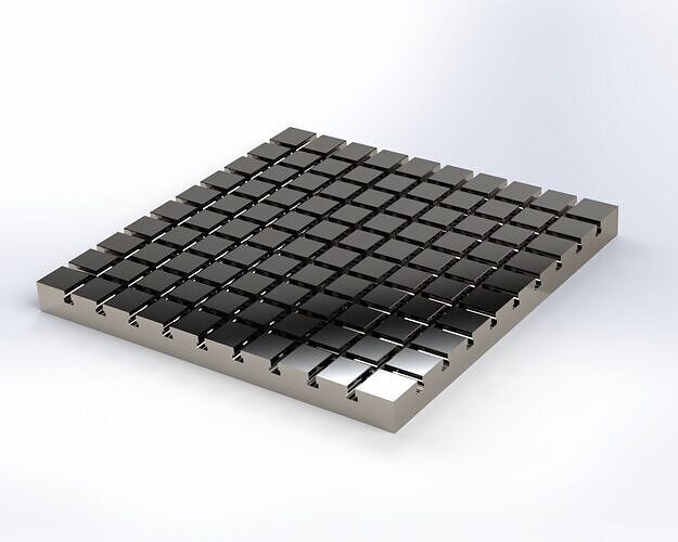 Milling Table 3D model