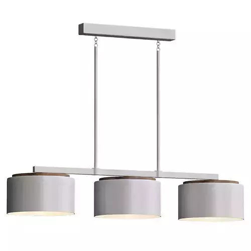 Donal 3 Light Metal Dimmable Kitchen Island Chandelier