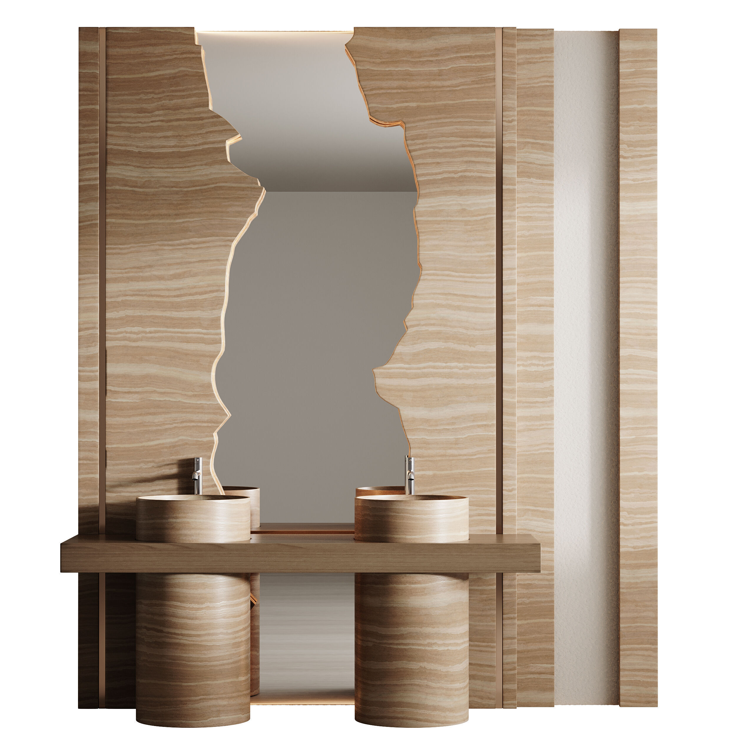 Bathroom furniture 7 3D model_9