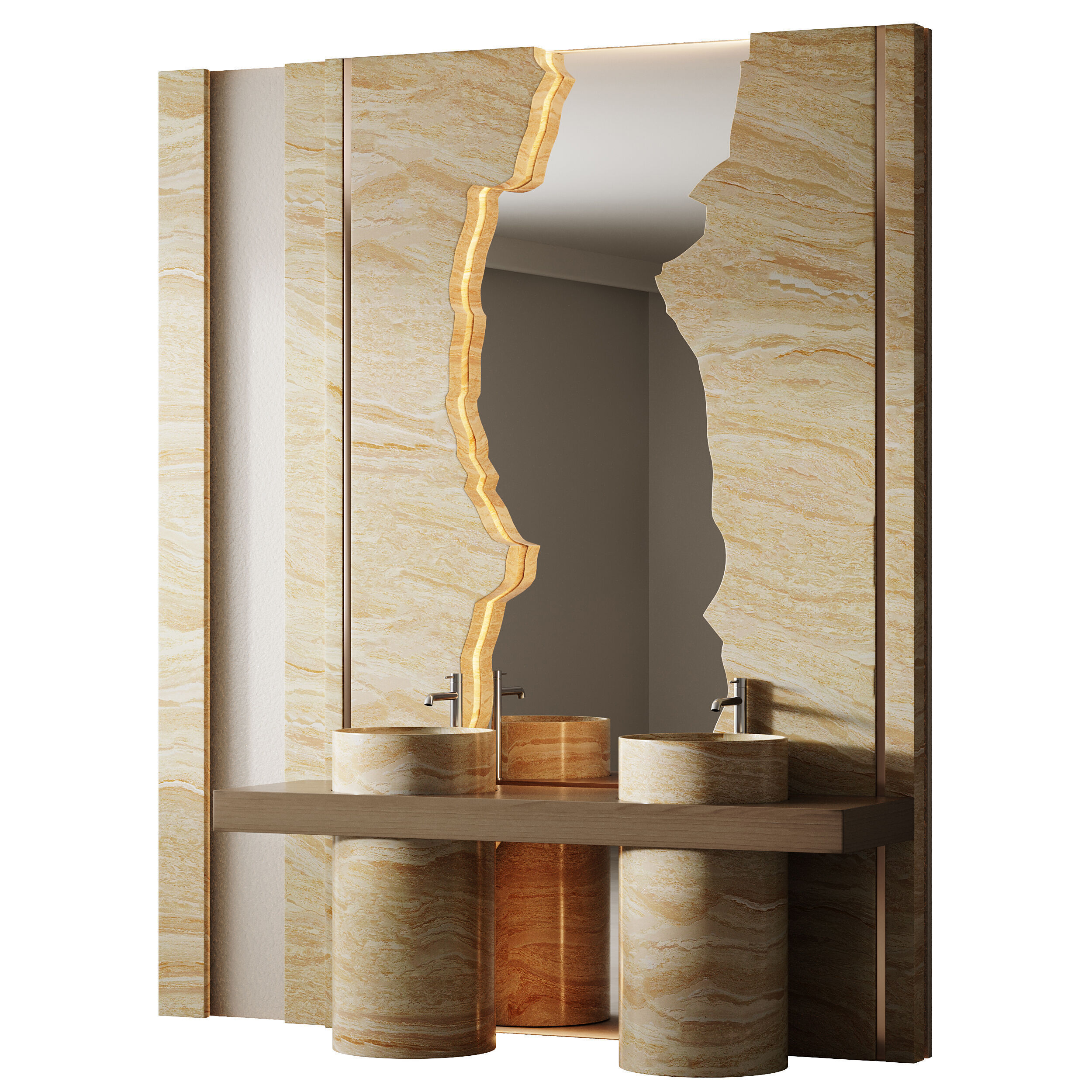 Bathroom furniture 7 3D model_8