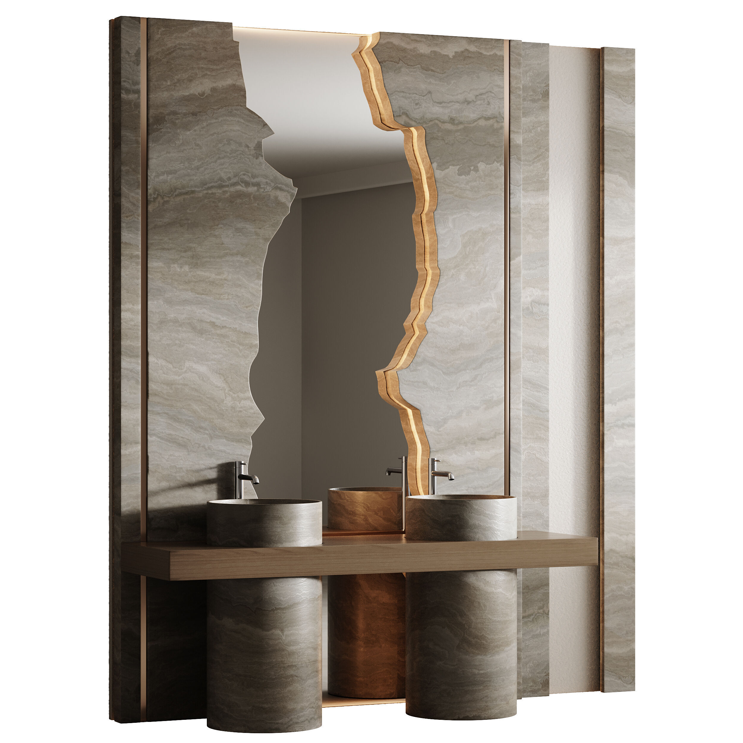 Bathroom furniture 7 3D model_1