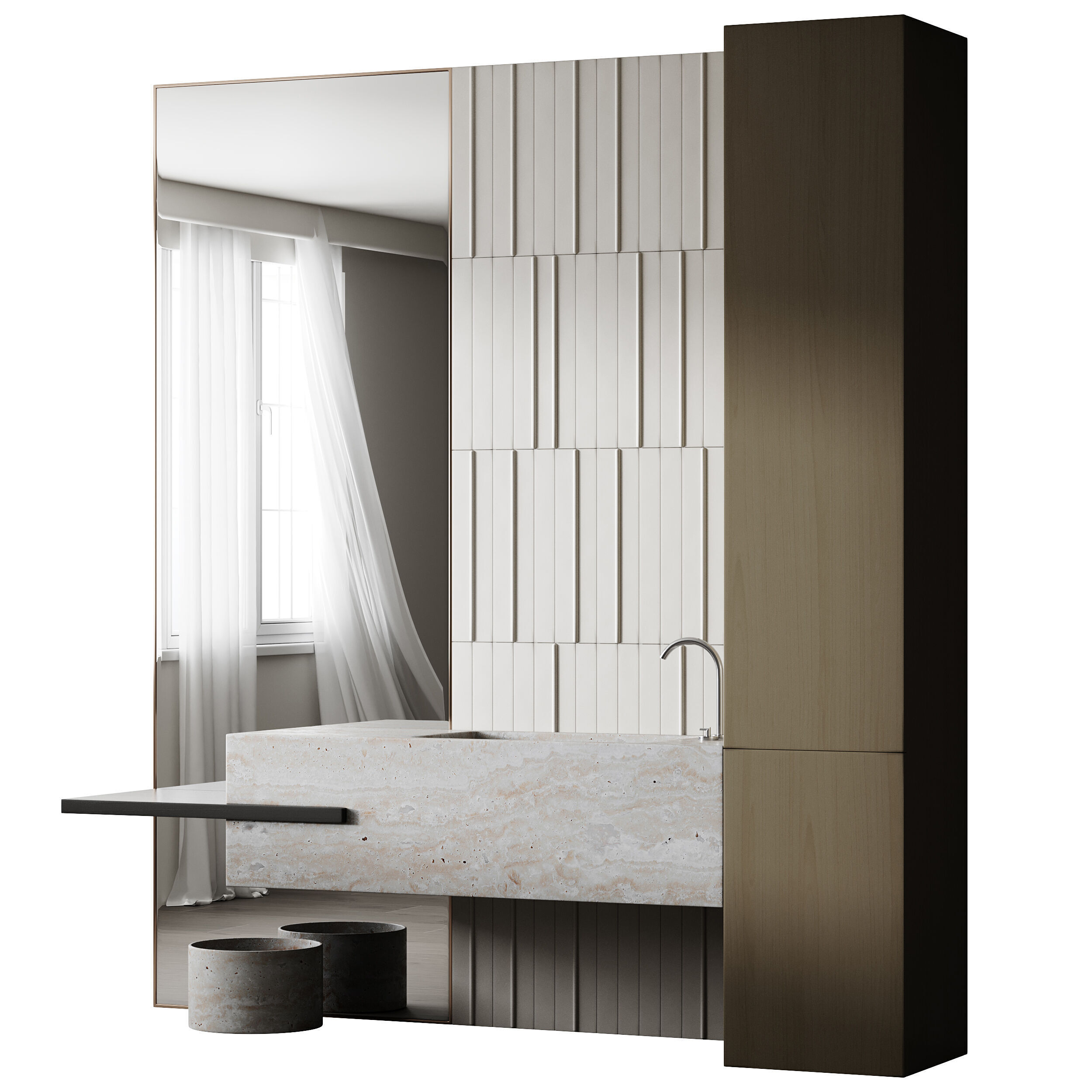 Bathroom furniture 8 3D model_8