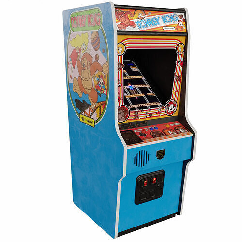 Donkey Kong Arcade Cabinet Retro Low-poly 3D model