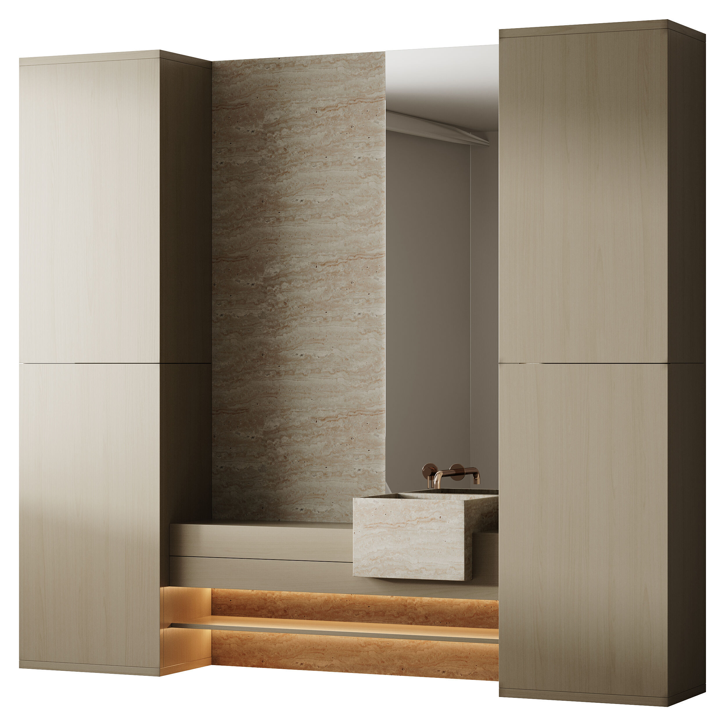 Bathroom furniture 9 3D model_9