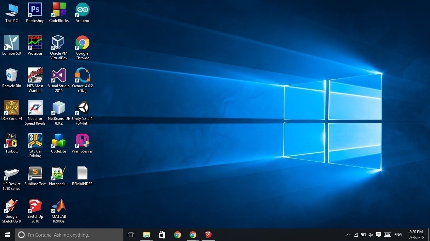 Computer Monitor Screen Free low-poly 3D model_2