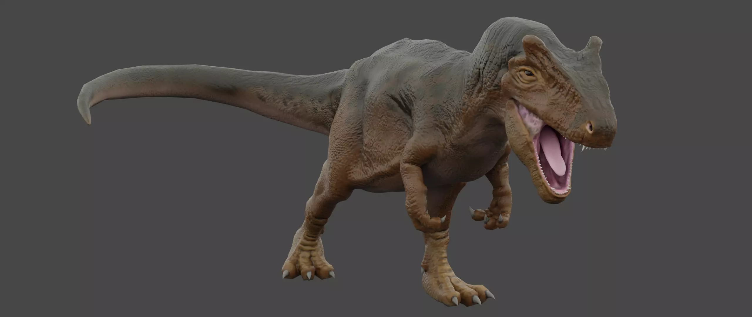 Allosaurus 3D model_0