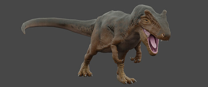Allosaurus 3D model
