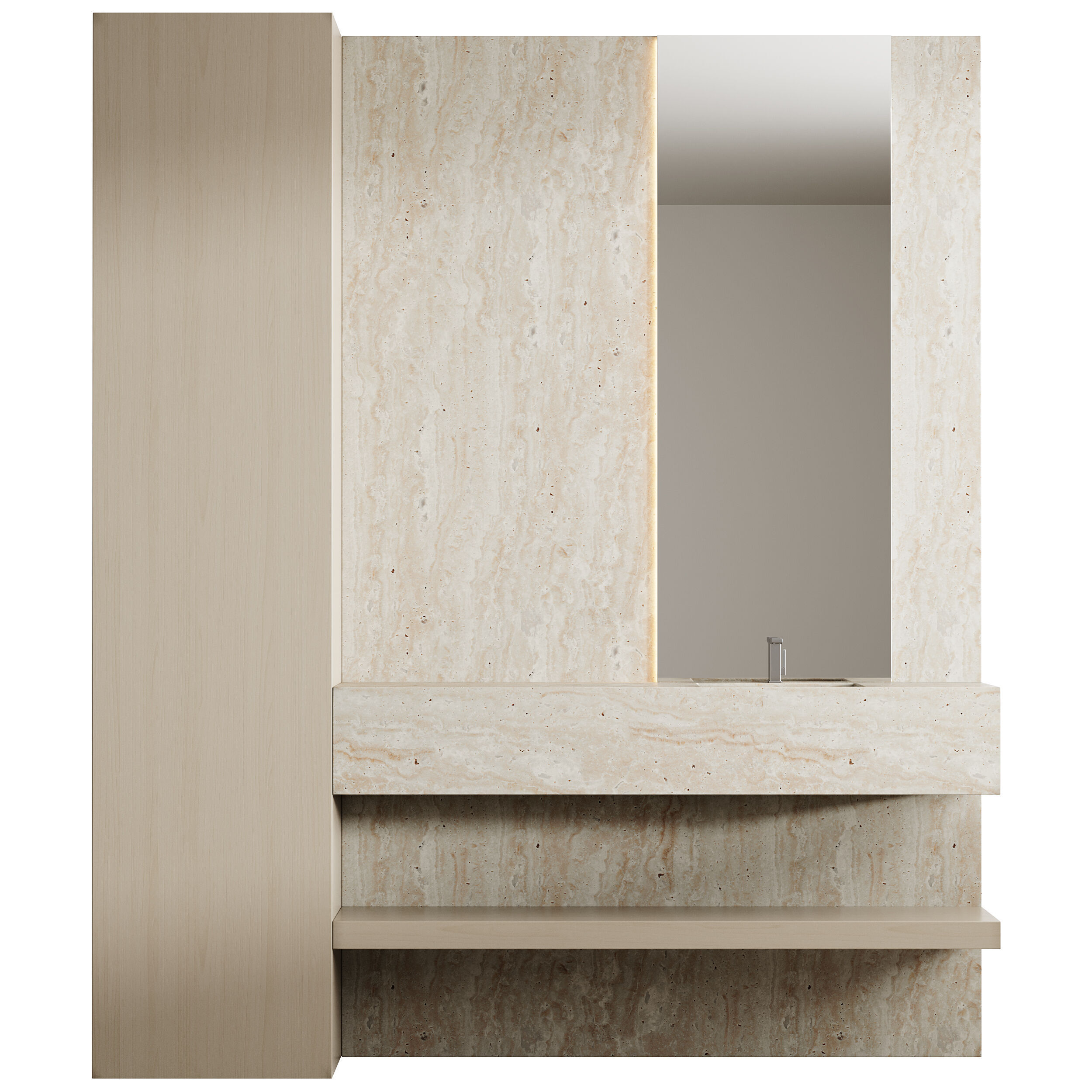 Bathroom furniture 10 3D model_2