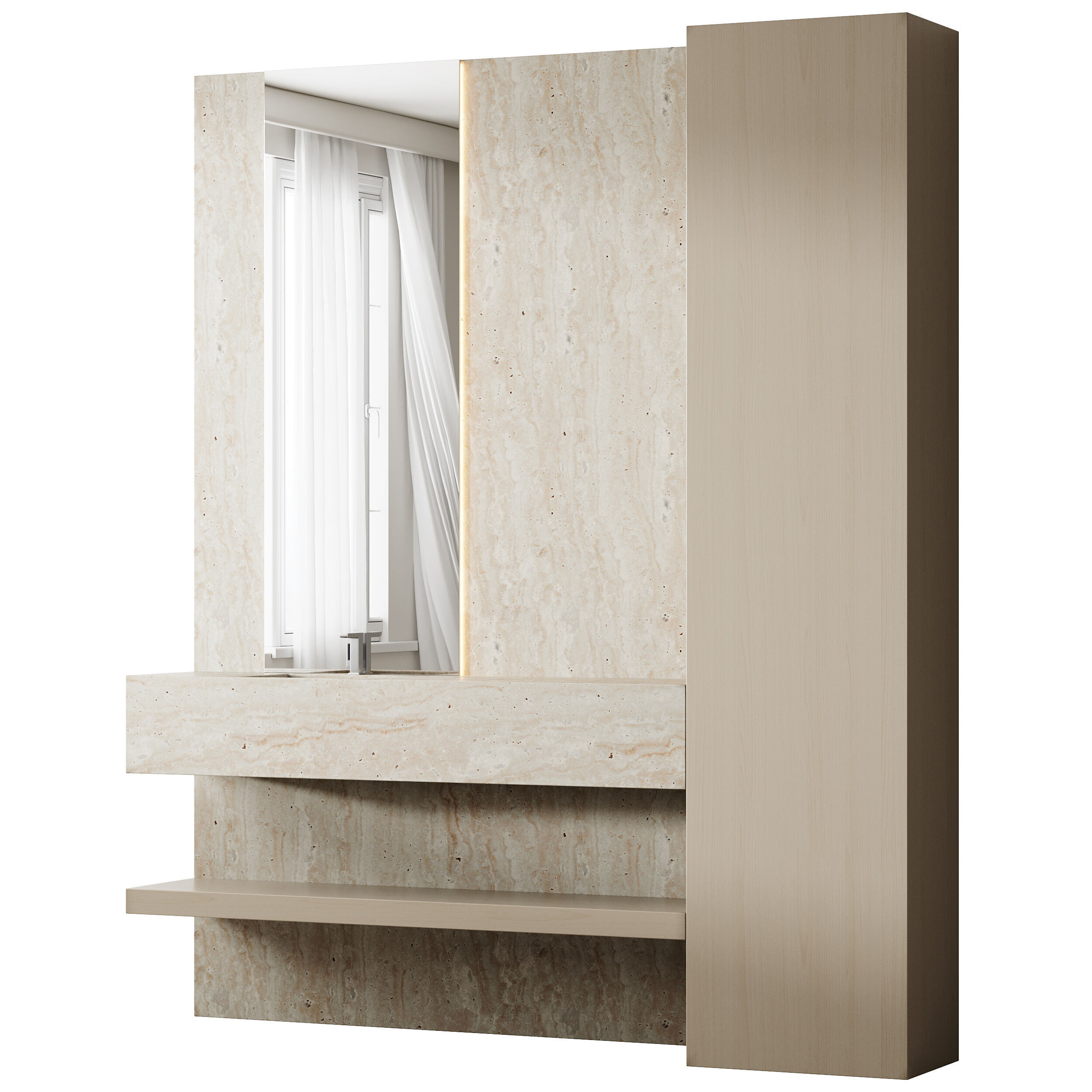 Bathroom furniture 10 3D model_9