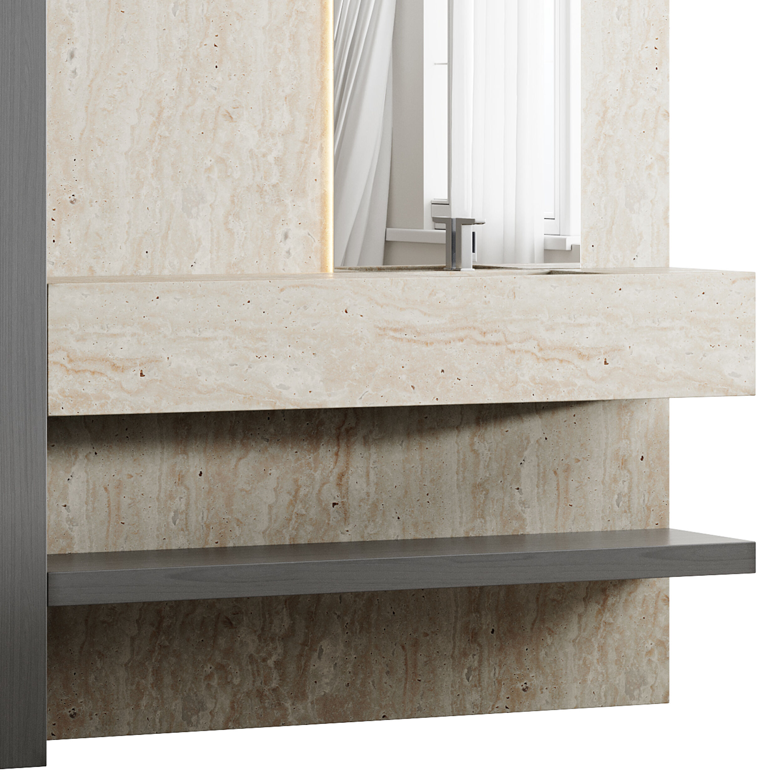 Bathroom furniture 10 3D model_12