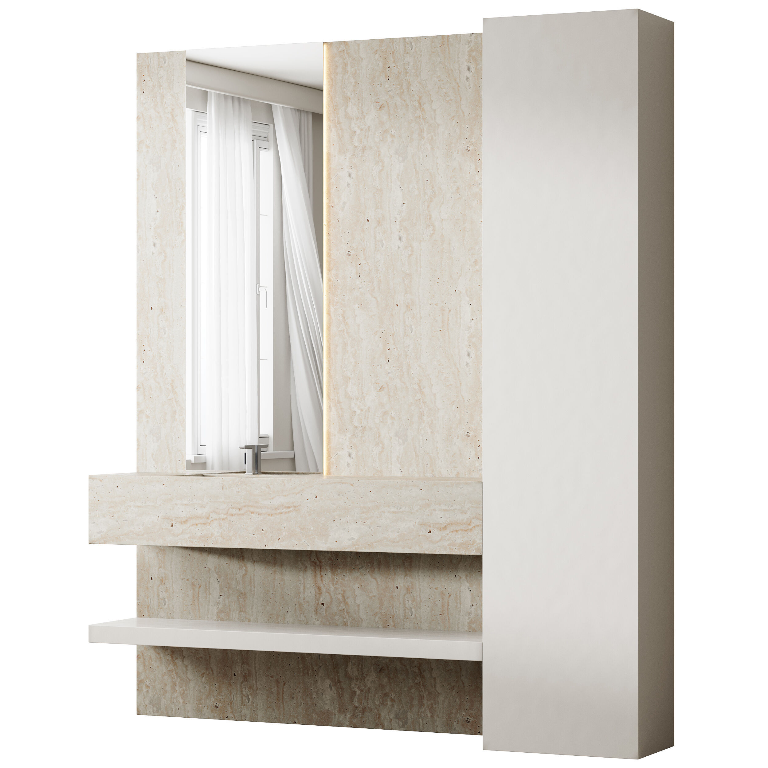 Bathroom furniture 10 3D model_11