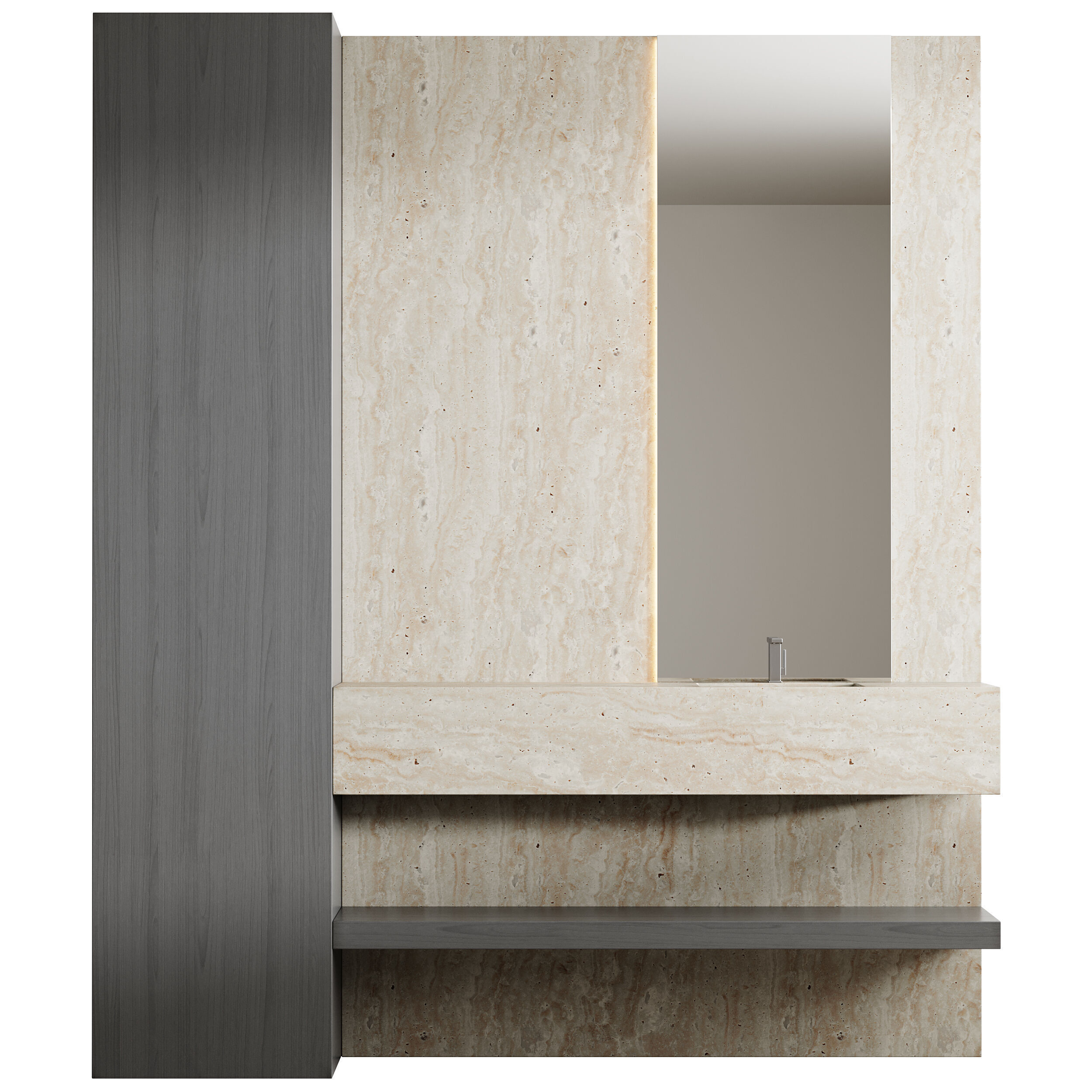 Bathroom furniture 10 3D model_4