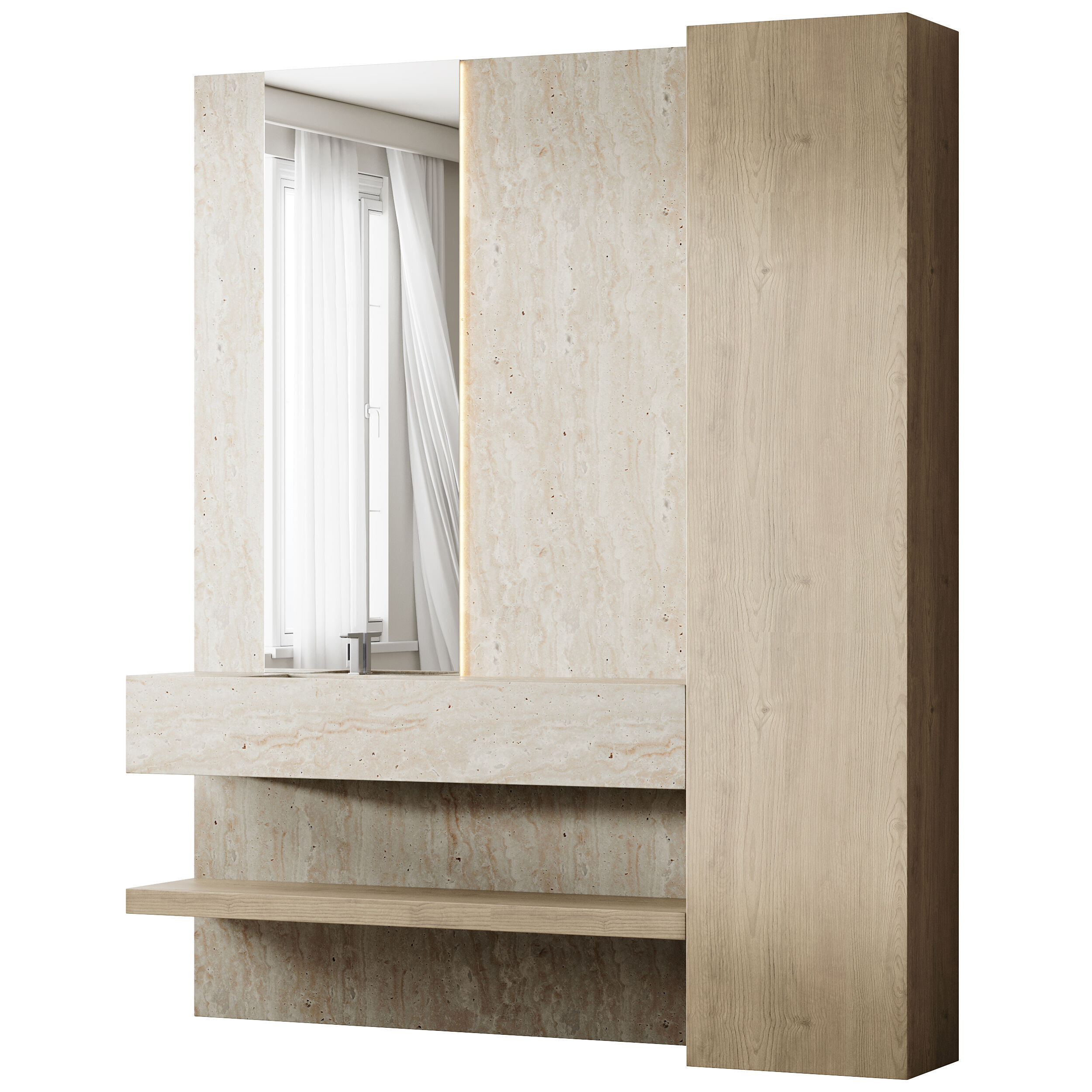 Bathroom furniture 10 3D model_8