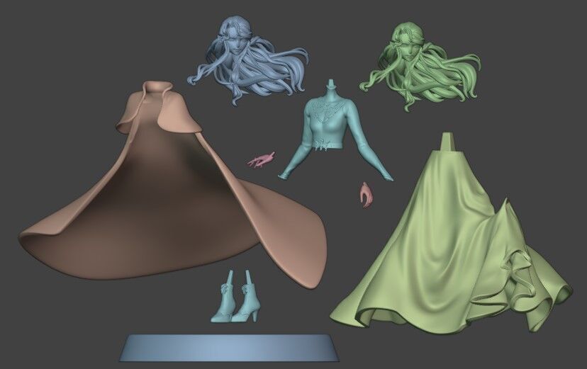 Lenore Castlevania 3D print model_1