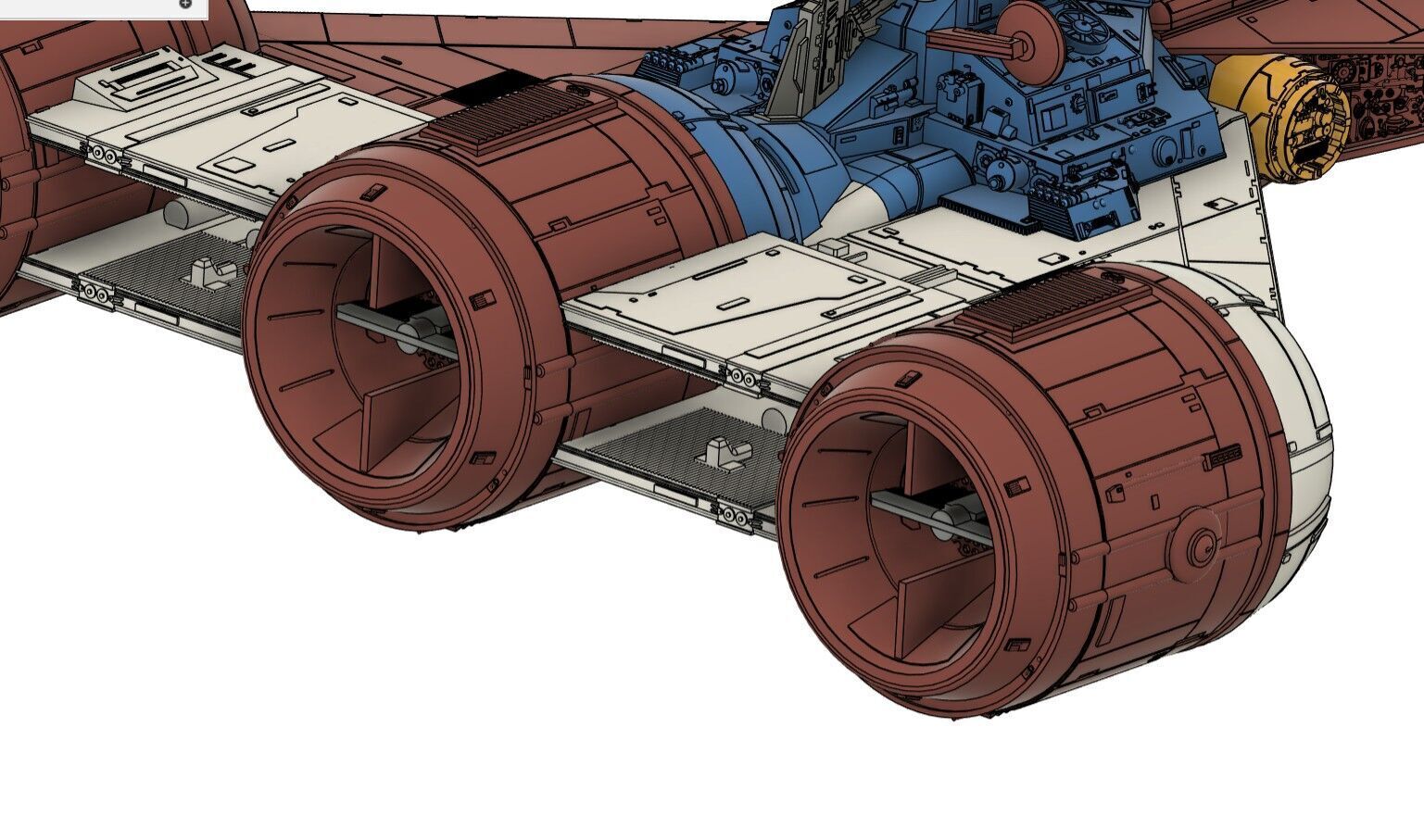 RADIANT REPUBLIC CRUISER  3D print model_4
