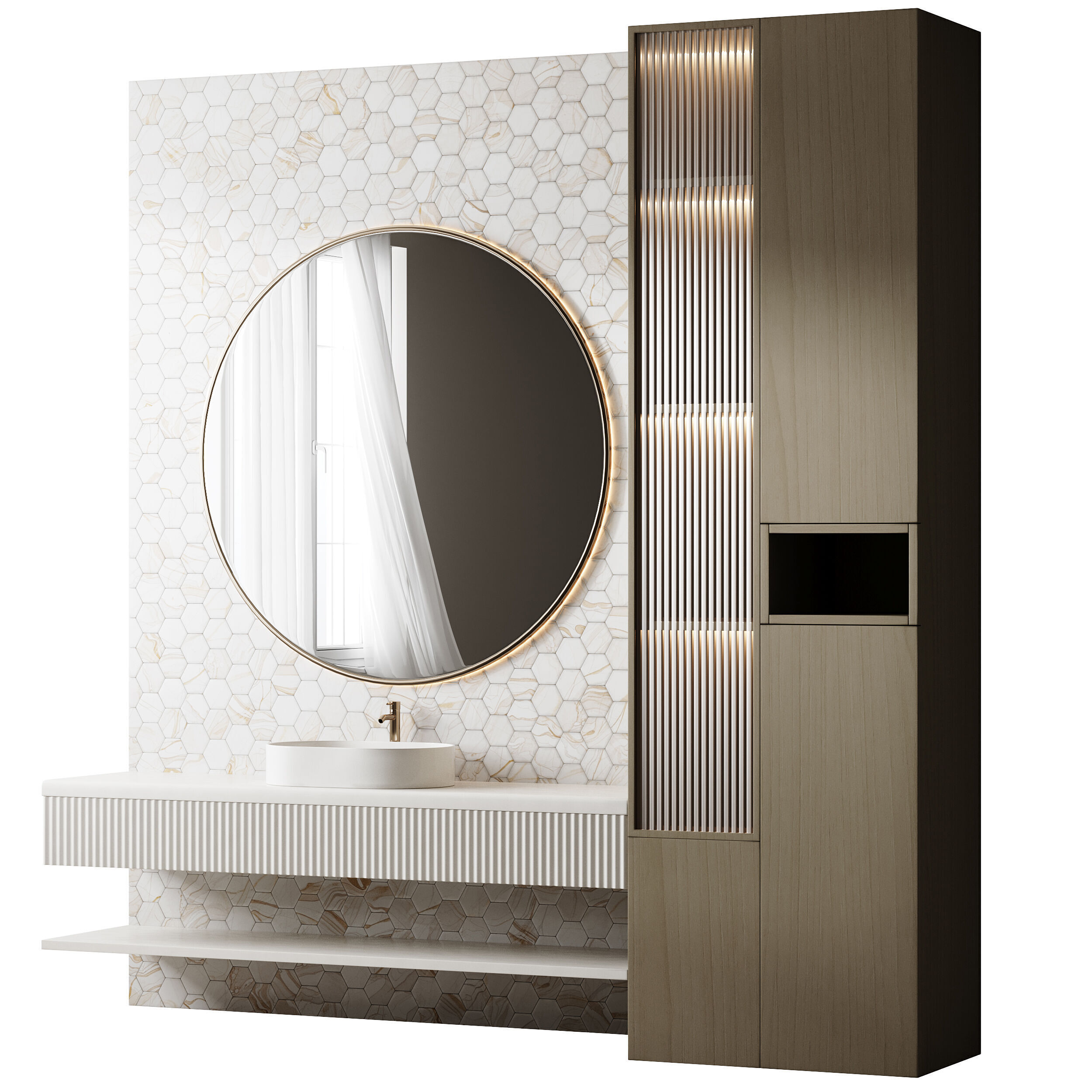 Bathroom furniture 11 3D model_11