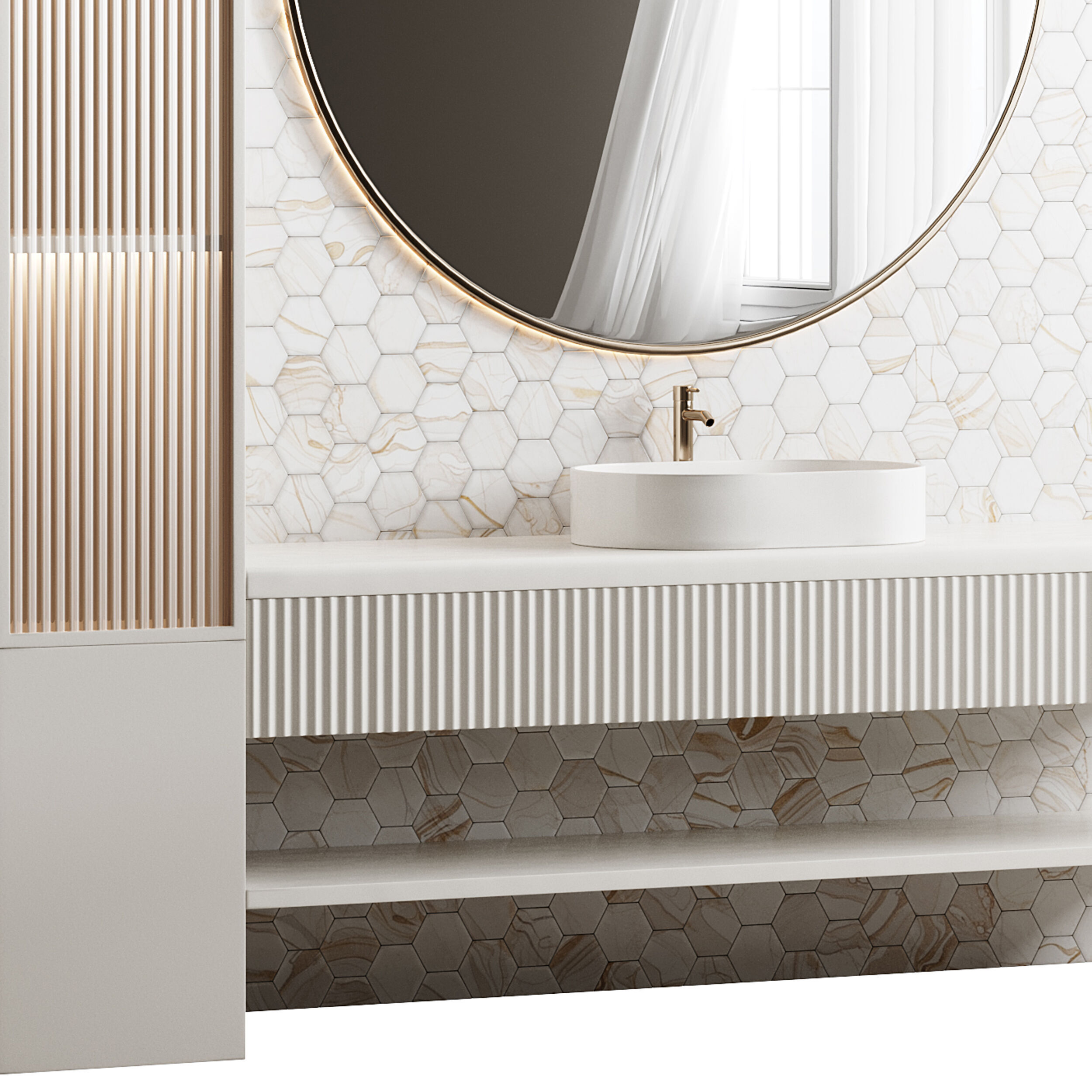 Bathroom furniture 11 3D model_8