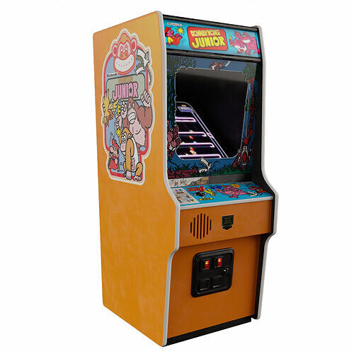 Donkey Kong Jr Arcade Cabinet Retro Low-poly 3D model