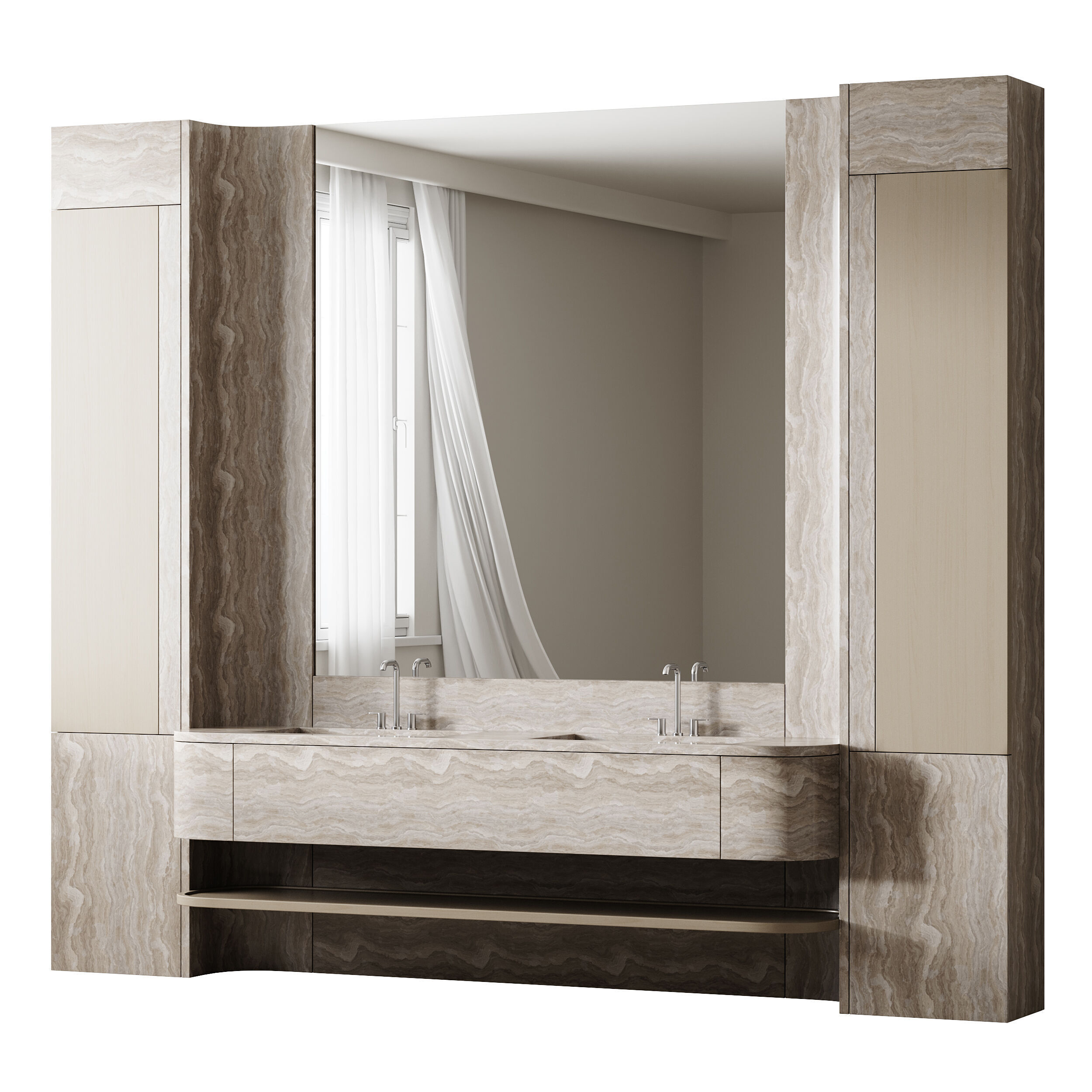 Bathroom furniture 12 3D model_9