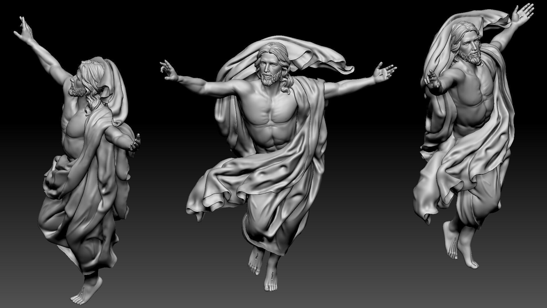 Jesus Christ  3D print model_6