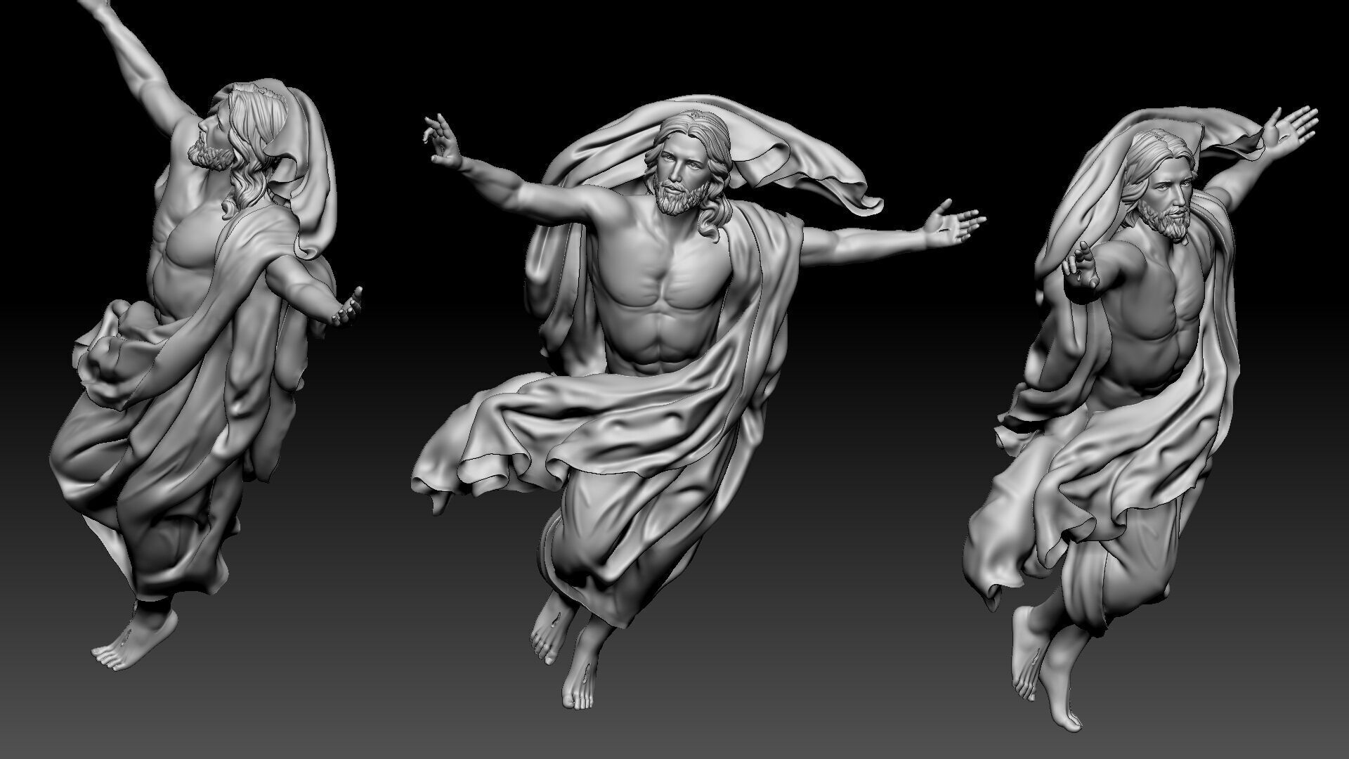 Jesus Christ  3D print model_7
