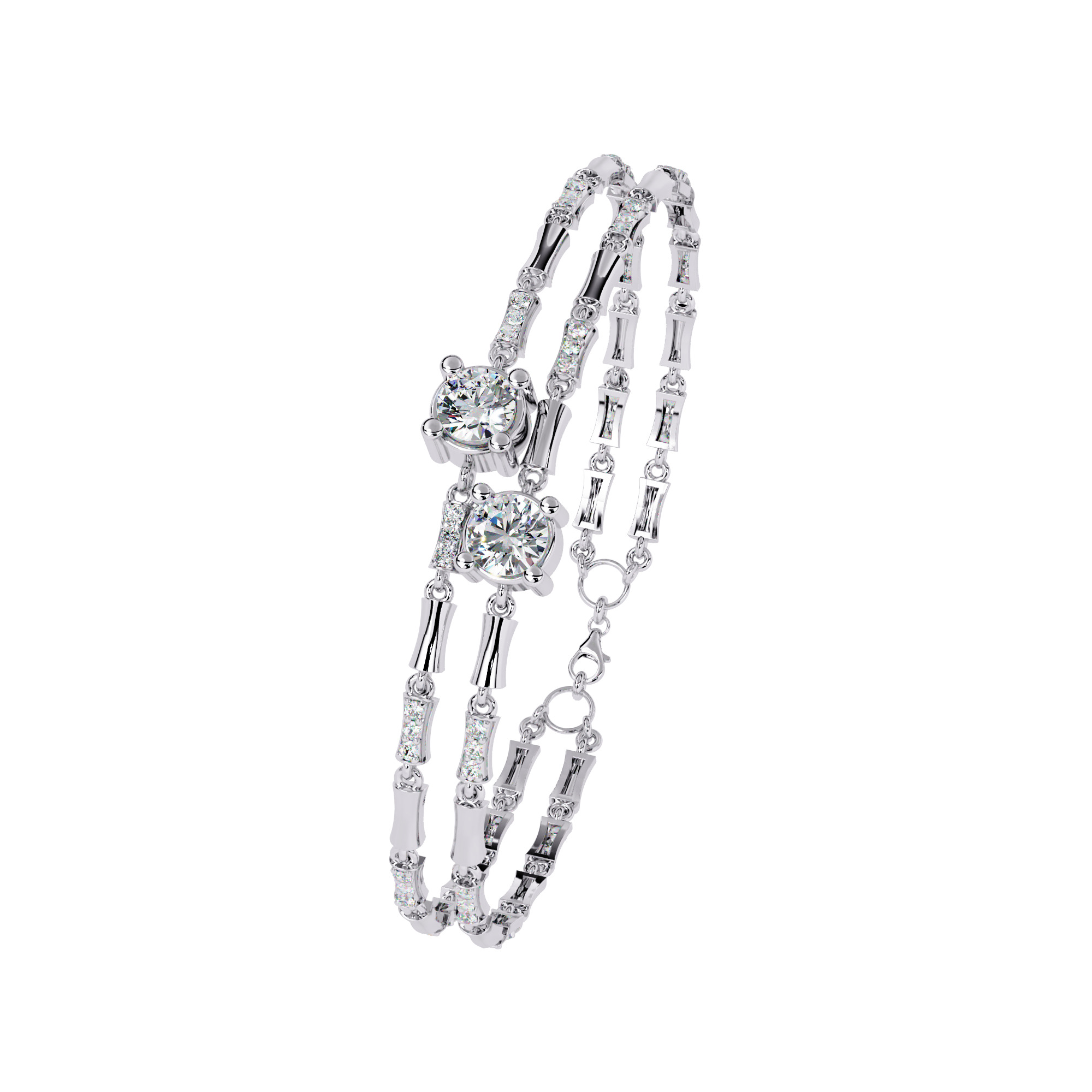 BRACELET DIAMOND -CAD-029 3D model_6