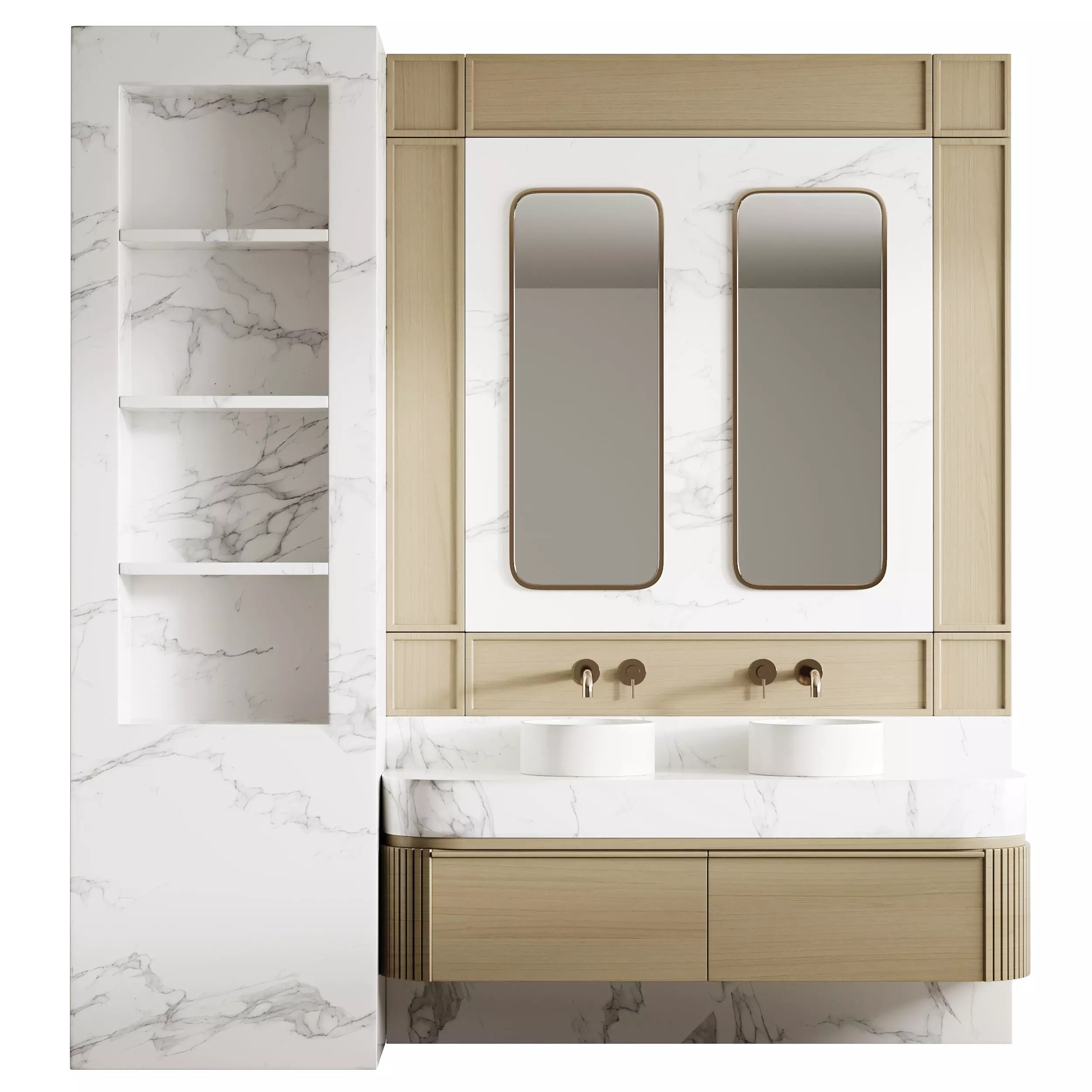 Bathroom furniture 13 3D model_0