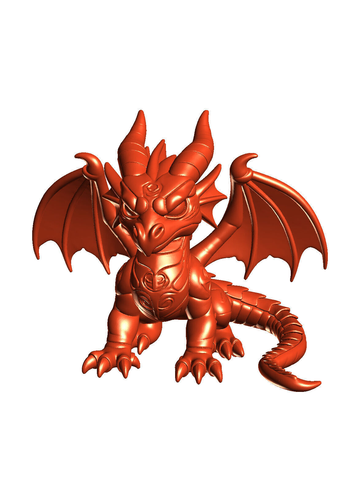 FURY MINI DRAGON 3D print model_1