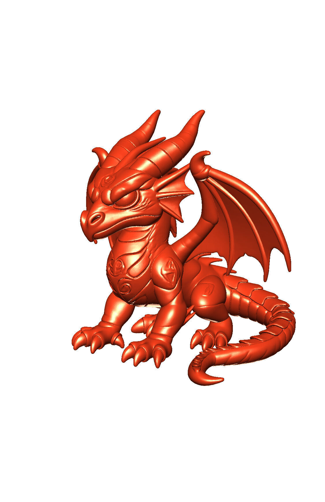 FURY MINI DRAGON 3D print model_2